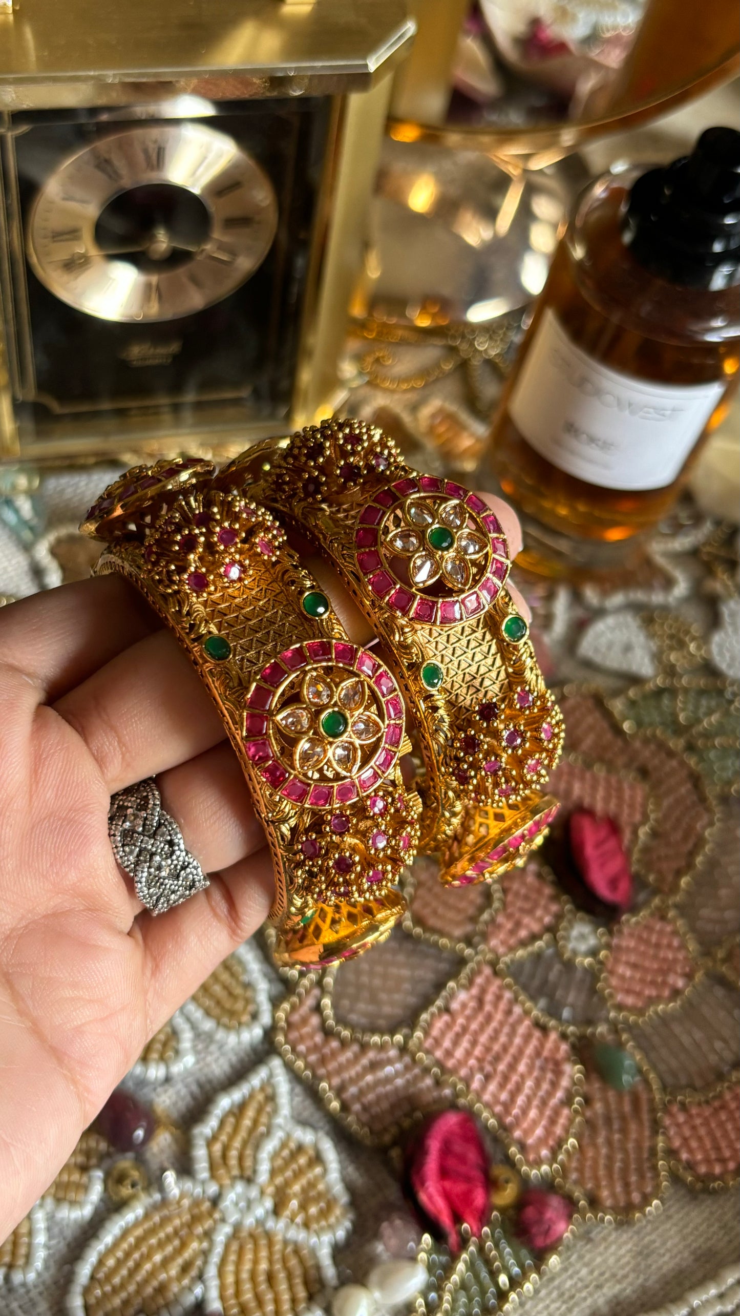 Rajwada ruby bangles