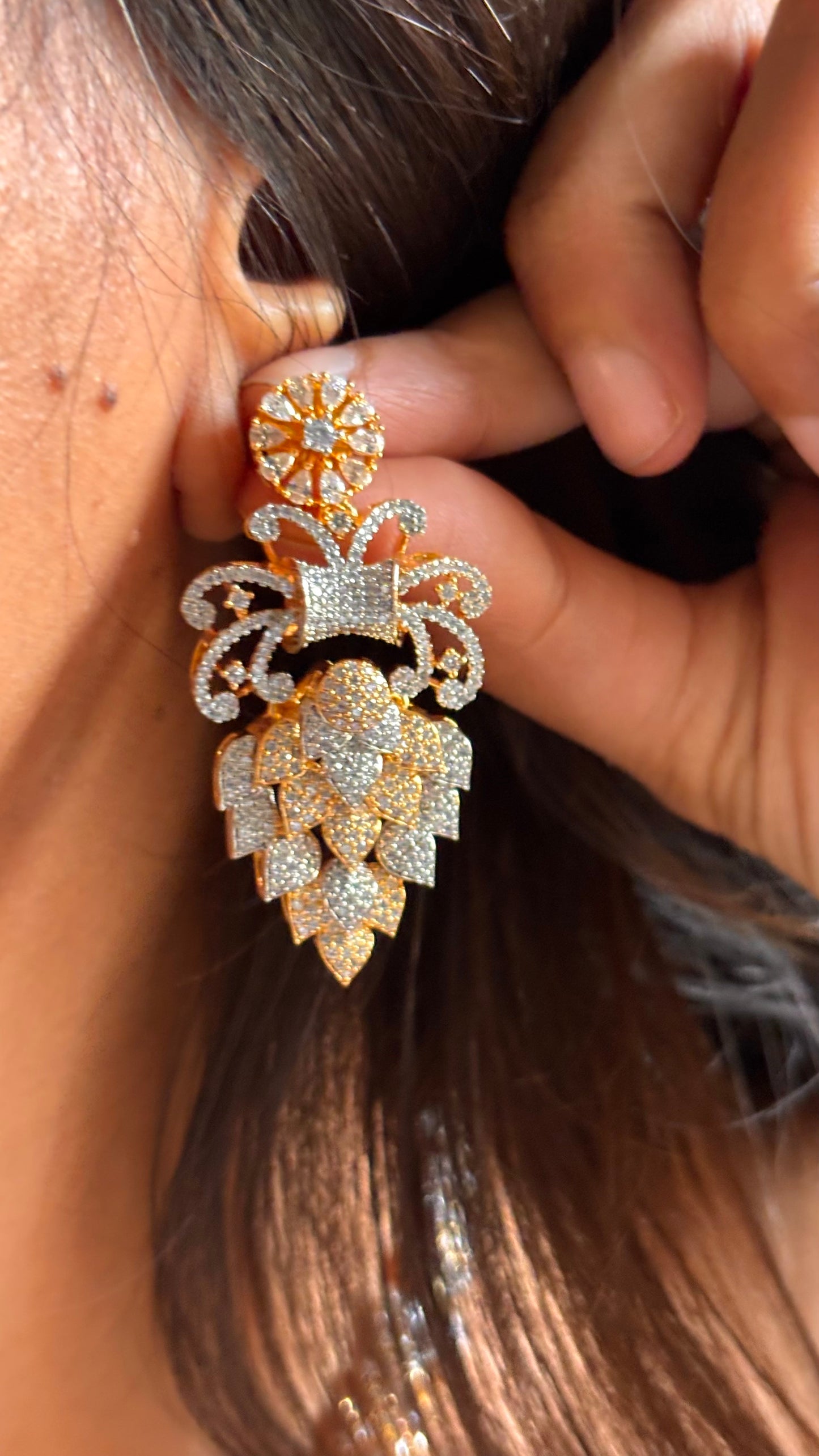Signature crystal diamond Necklace