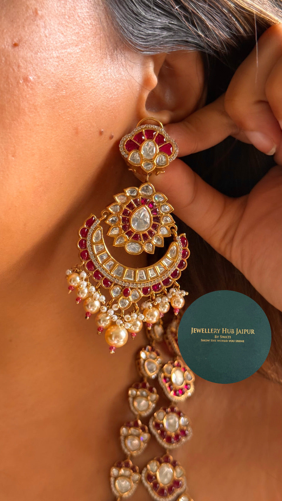 Heritage ruby Maharani haar