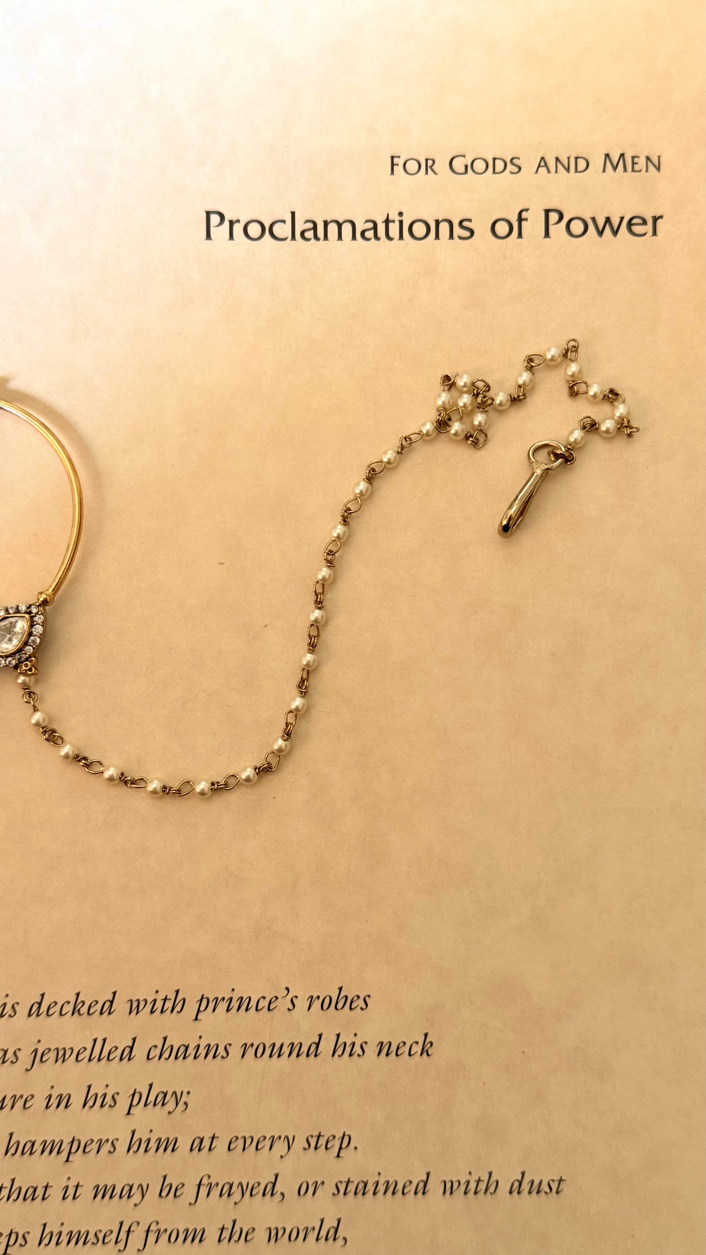 Moissanite drop nath