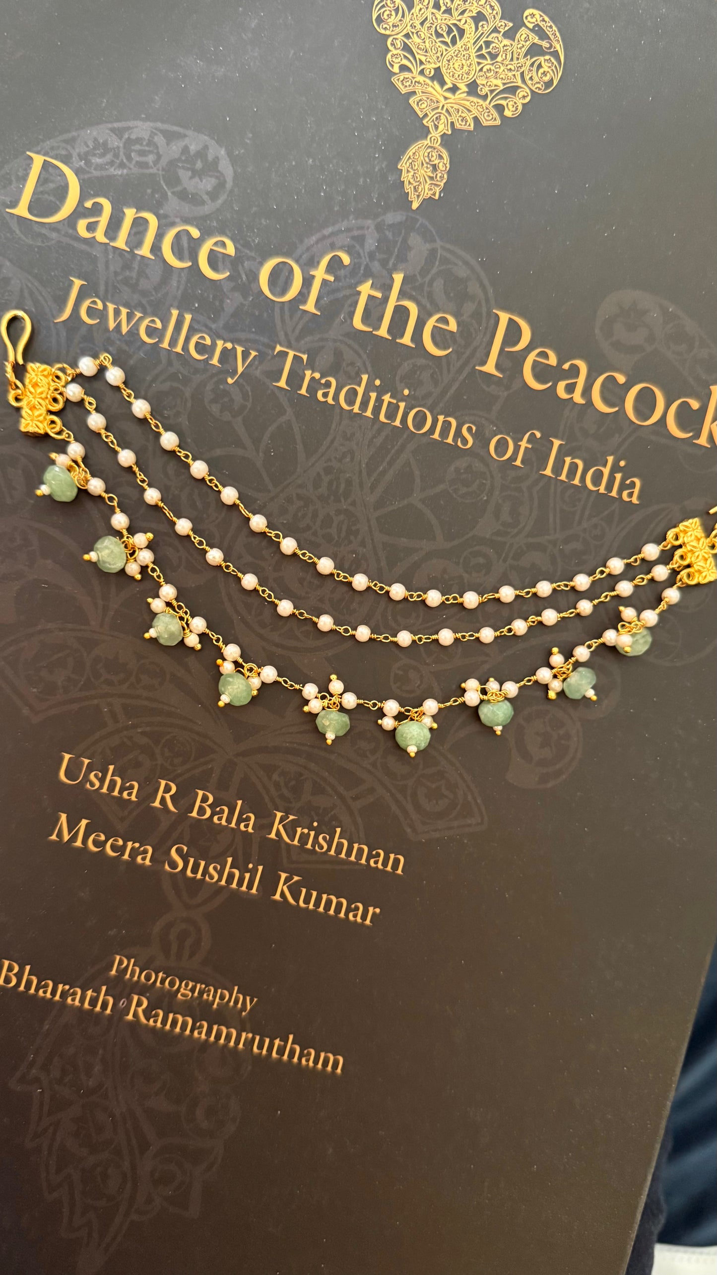 Three layer mint ear chain