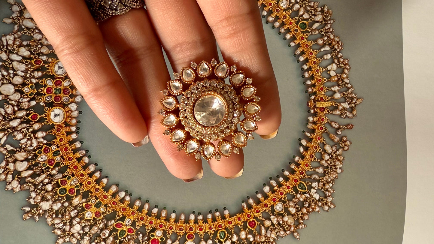 Rani Pink moissanite katdana bangles