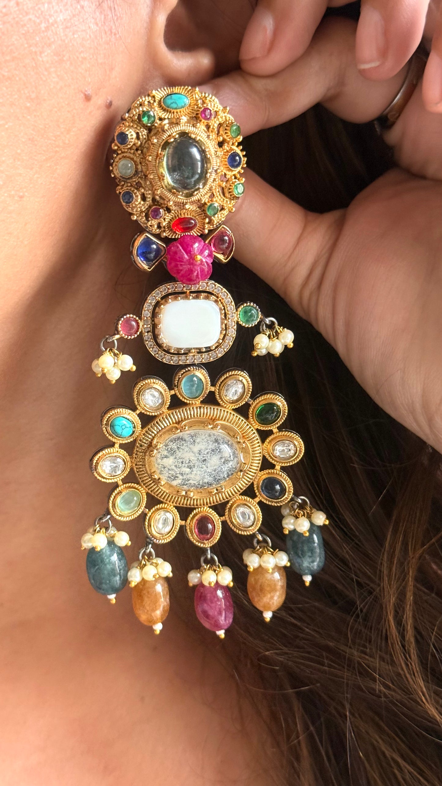 Sabya inspired Vintage Victorian Designer Necklace