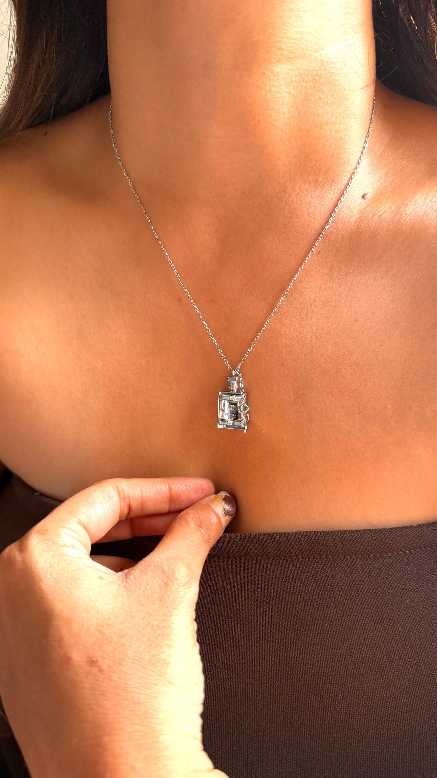 Inspired by channel necklace