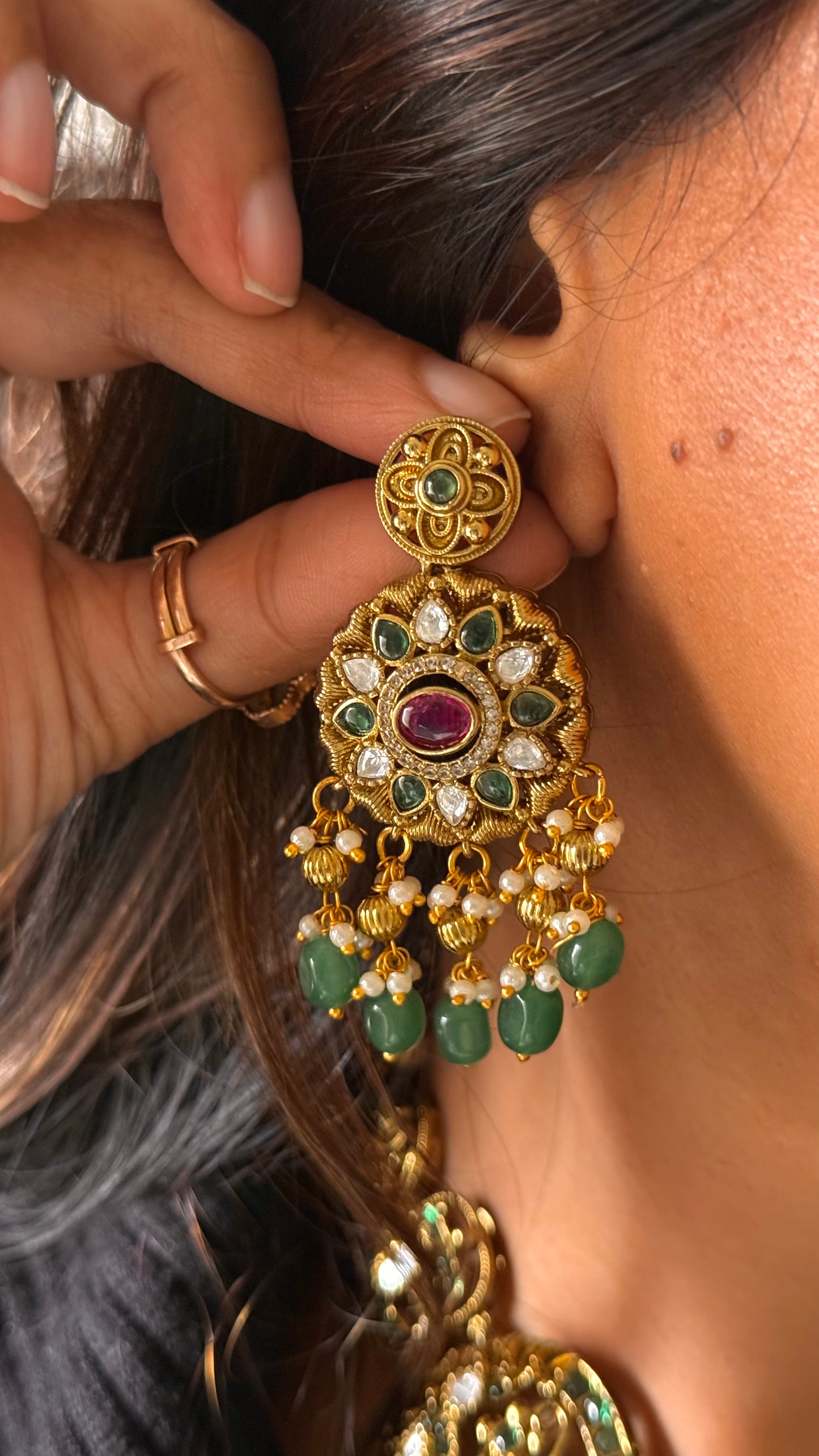 Ruby rajwada set