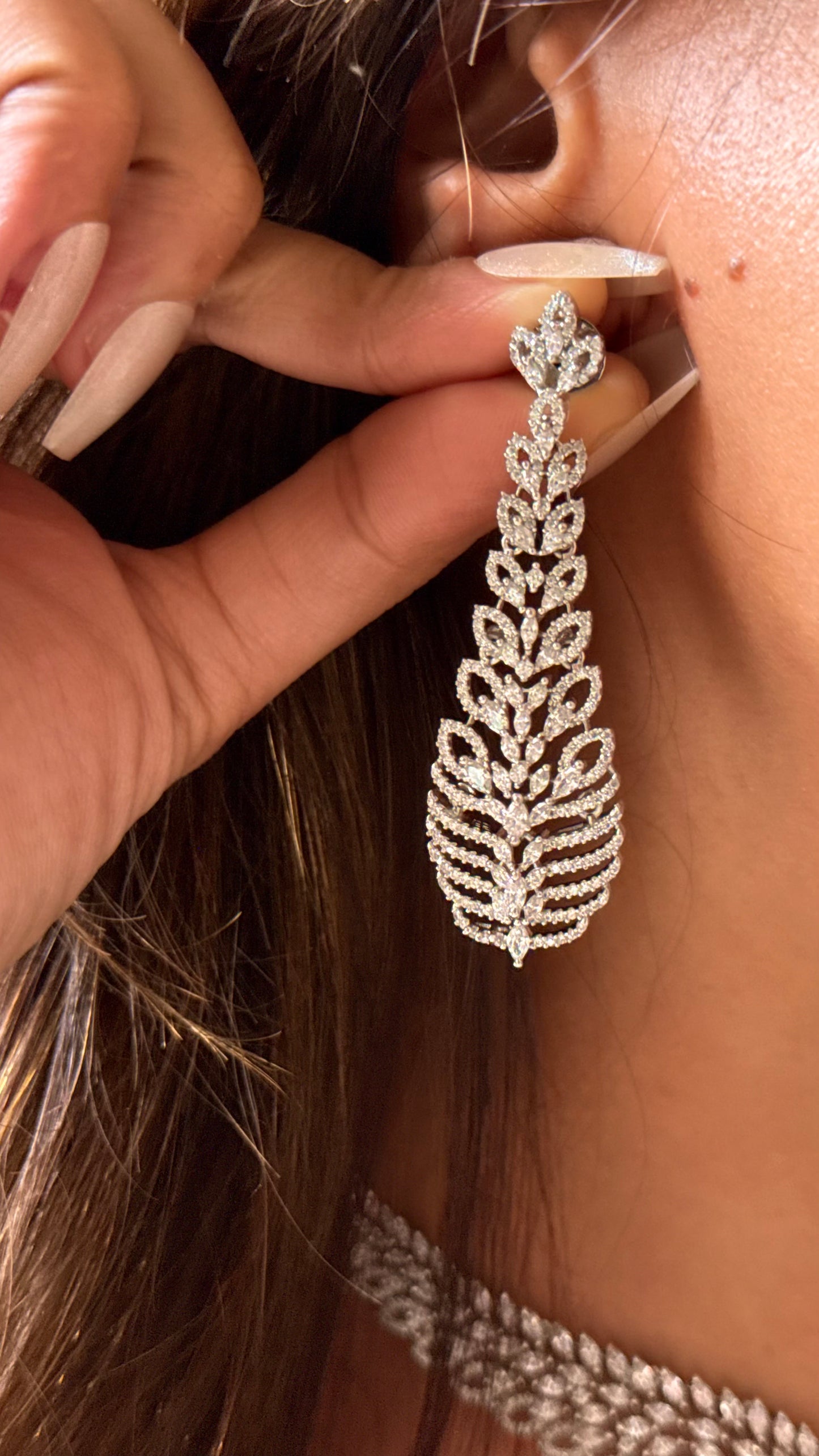 Cz diamond minimalist Necklace