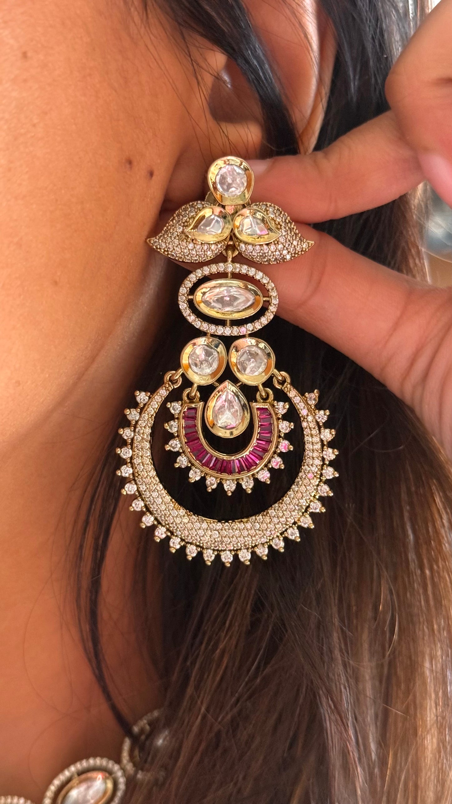 Rubby takkar work necklace