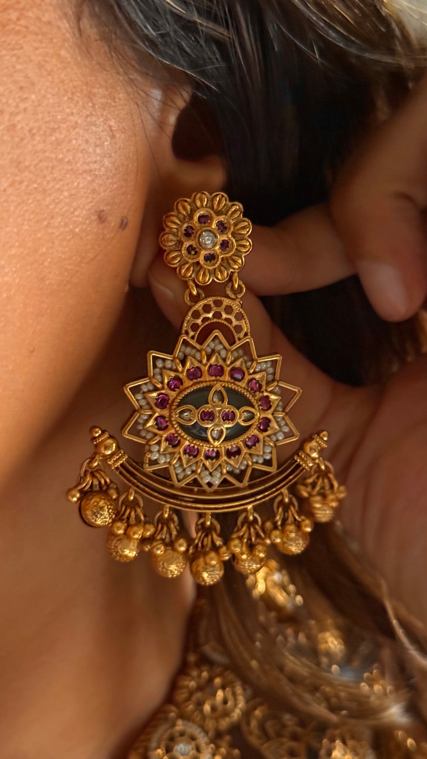 Heritage nakashi gold rajwada bridal Necklace