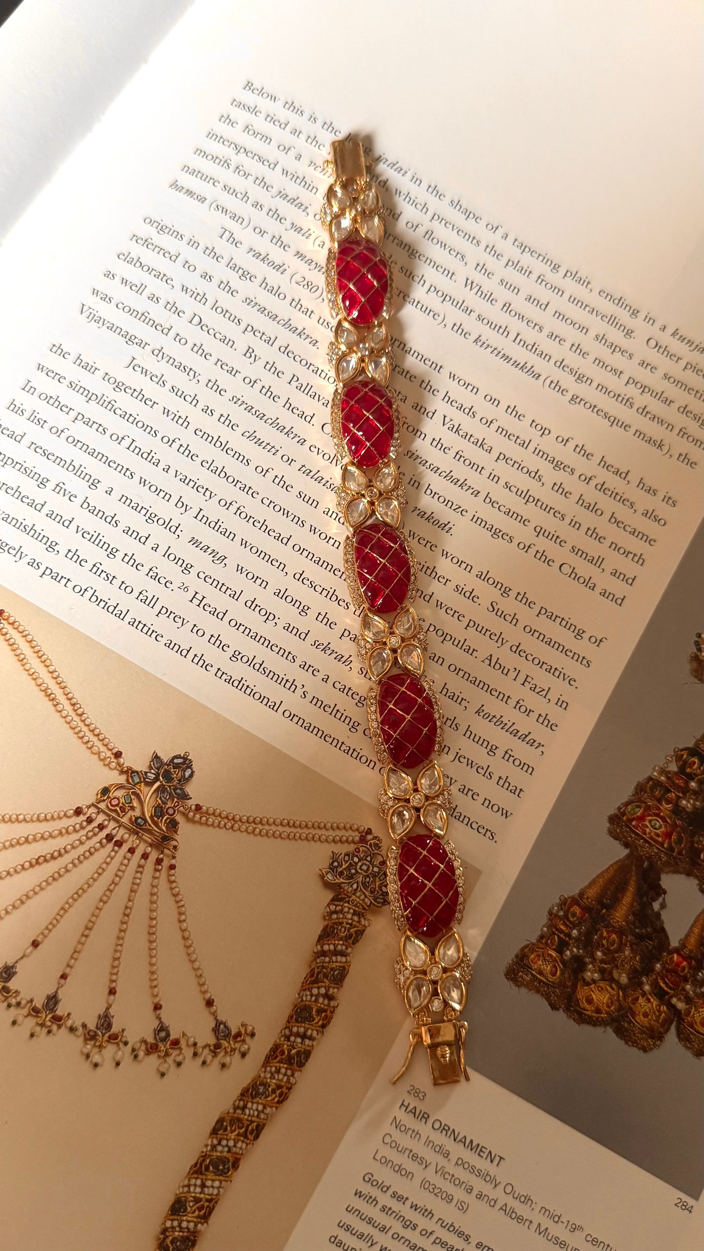 Rani pink katdana moissanite bracelet