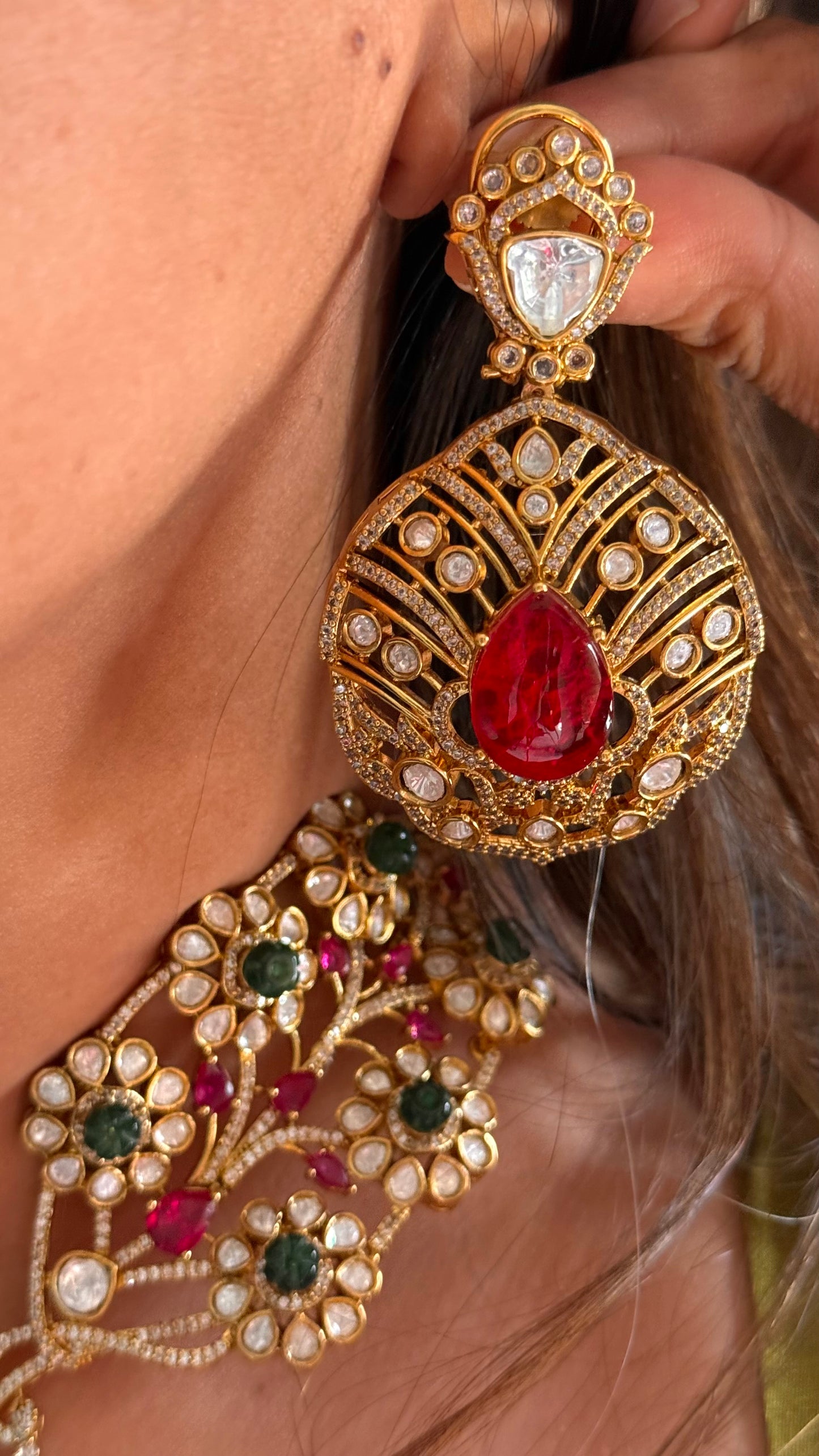 AP ruby carnival necklace