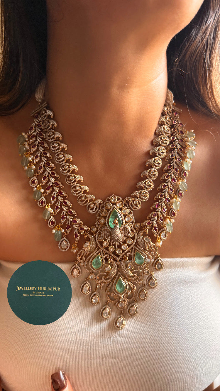 Amrapali Moissanite Designer necklace