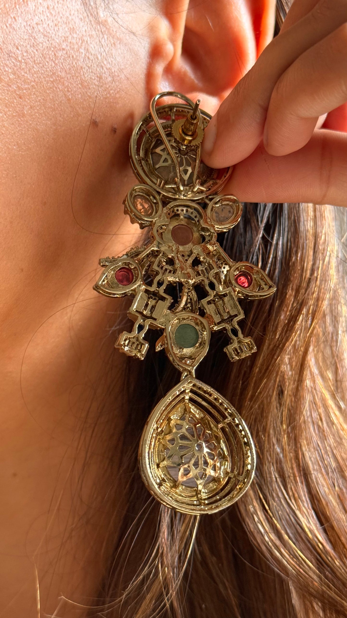 Sabhyasachi inspired
doublet designer cocktail danglers