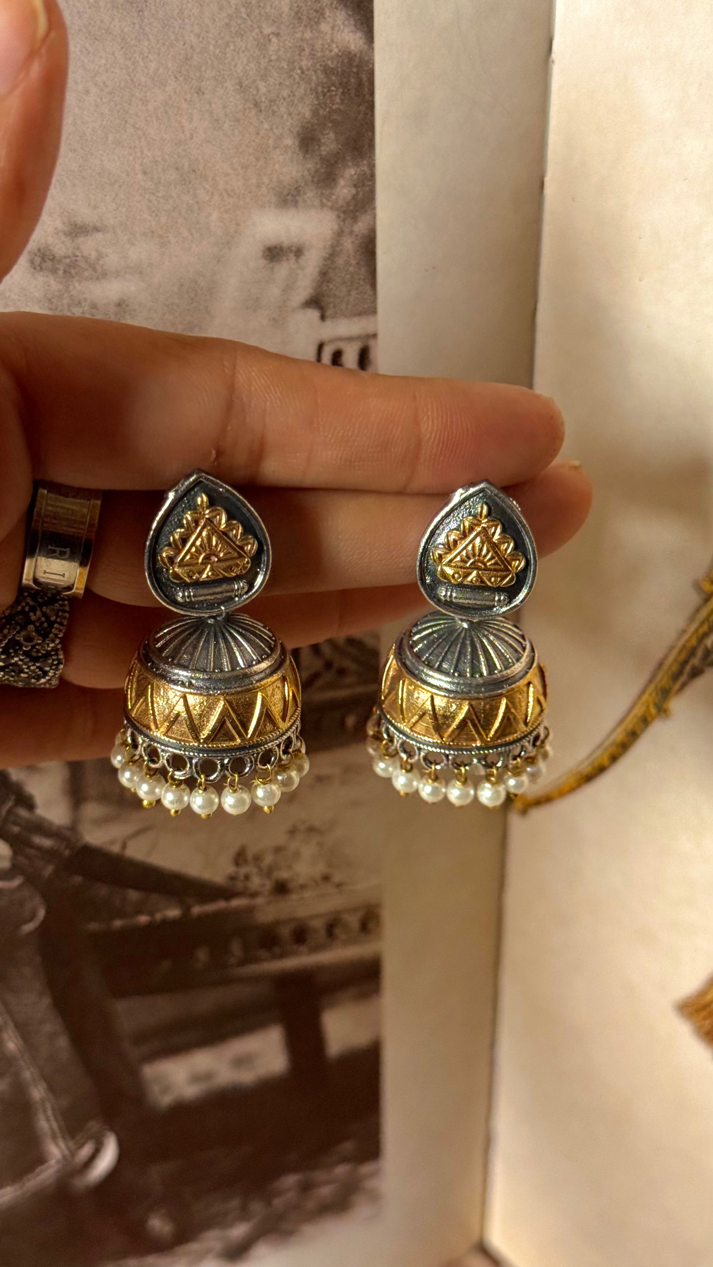 Karbi tribal jhumki