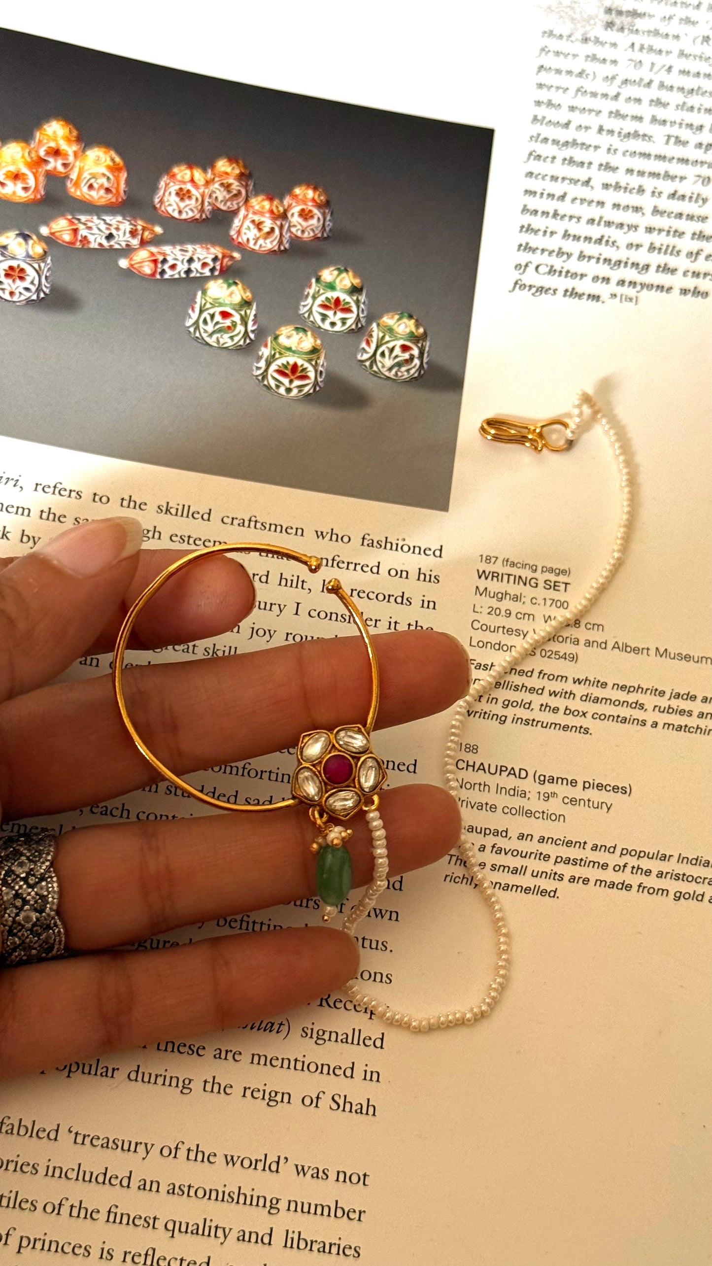 Ruby & emerald with strawberry drops bridal Necklace (complete combo)