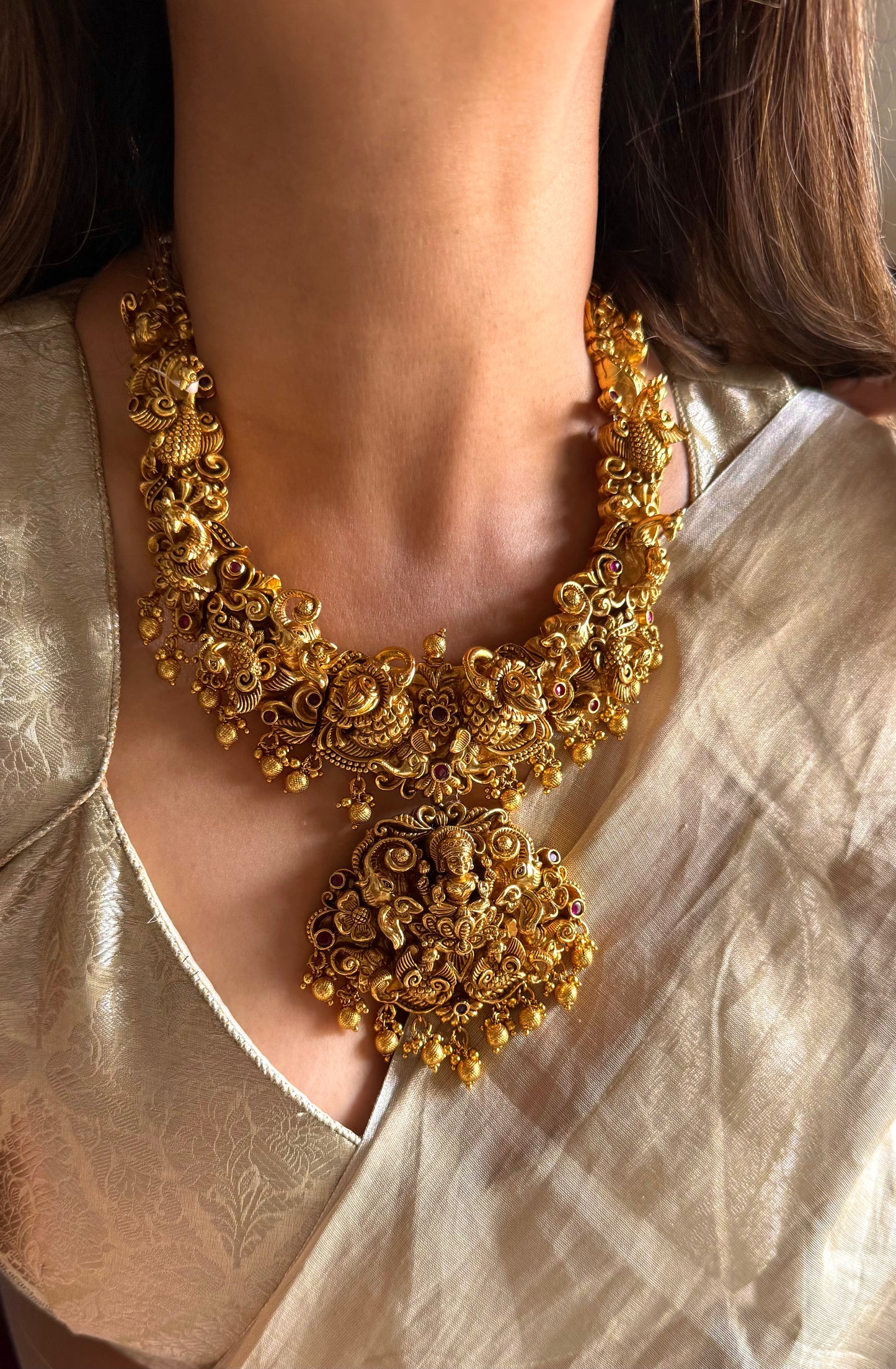 Maa laxmi temple jewellery