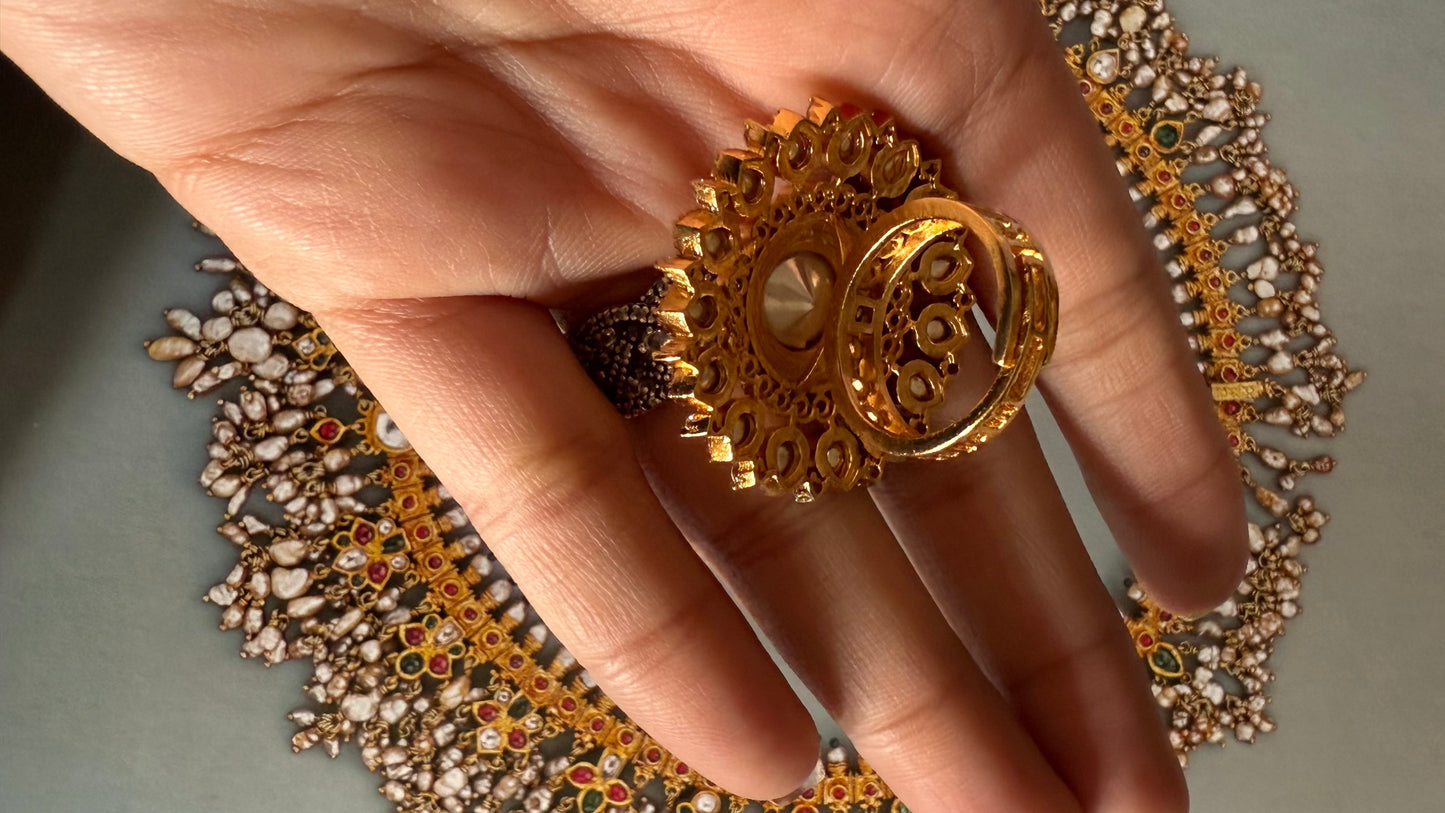 Rani Pink moissanite katdana bangles