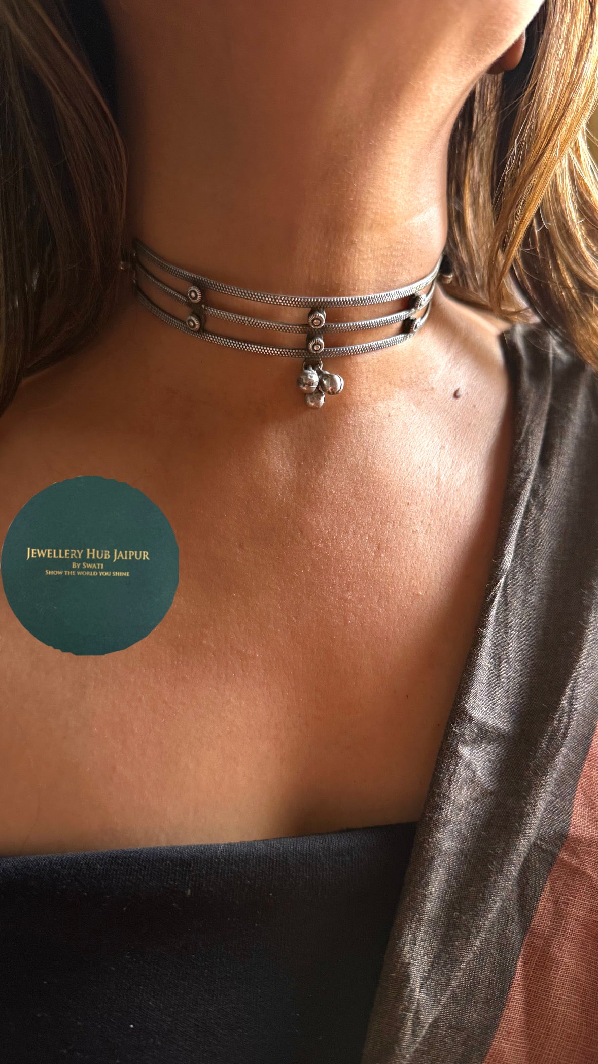 Minimalist Bhil Tribal Choker