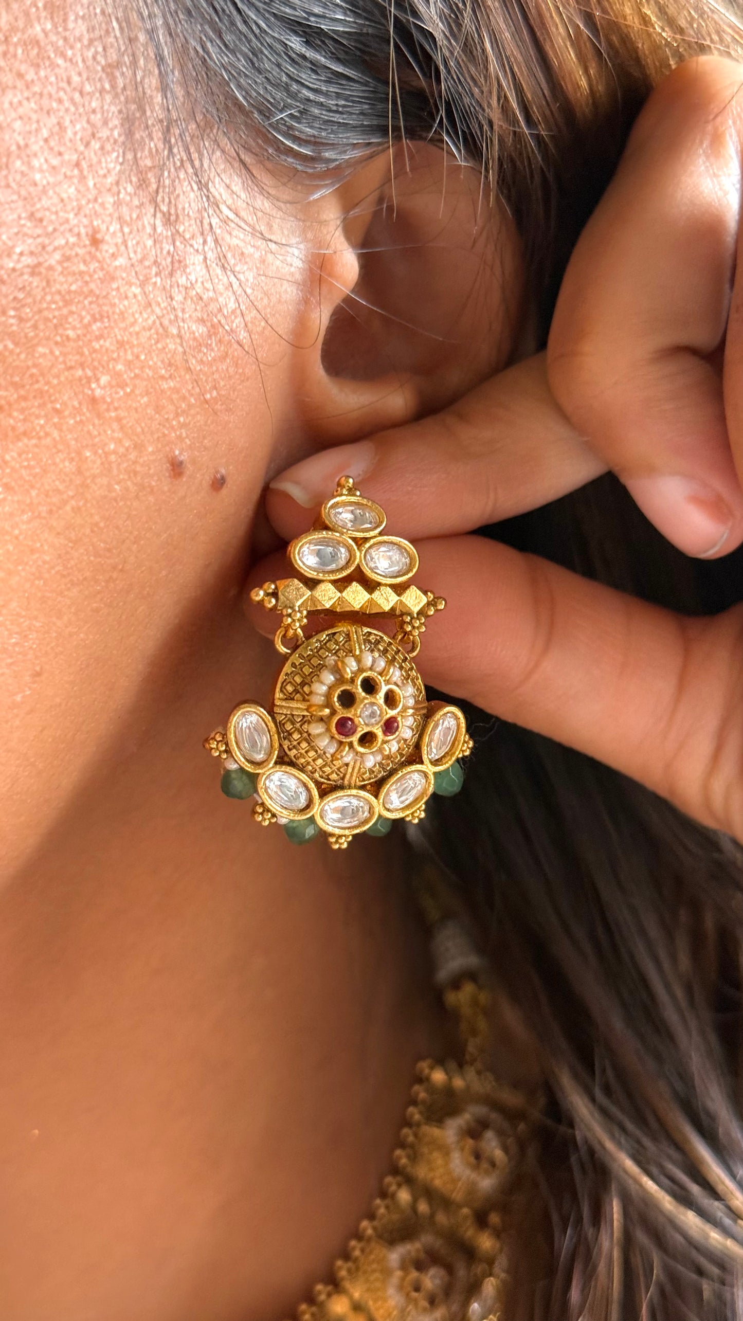 Rajwada floral Necklace