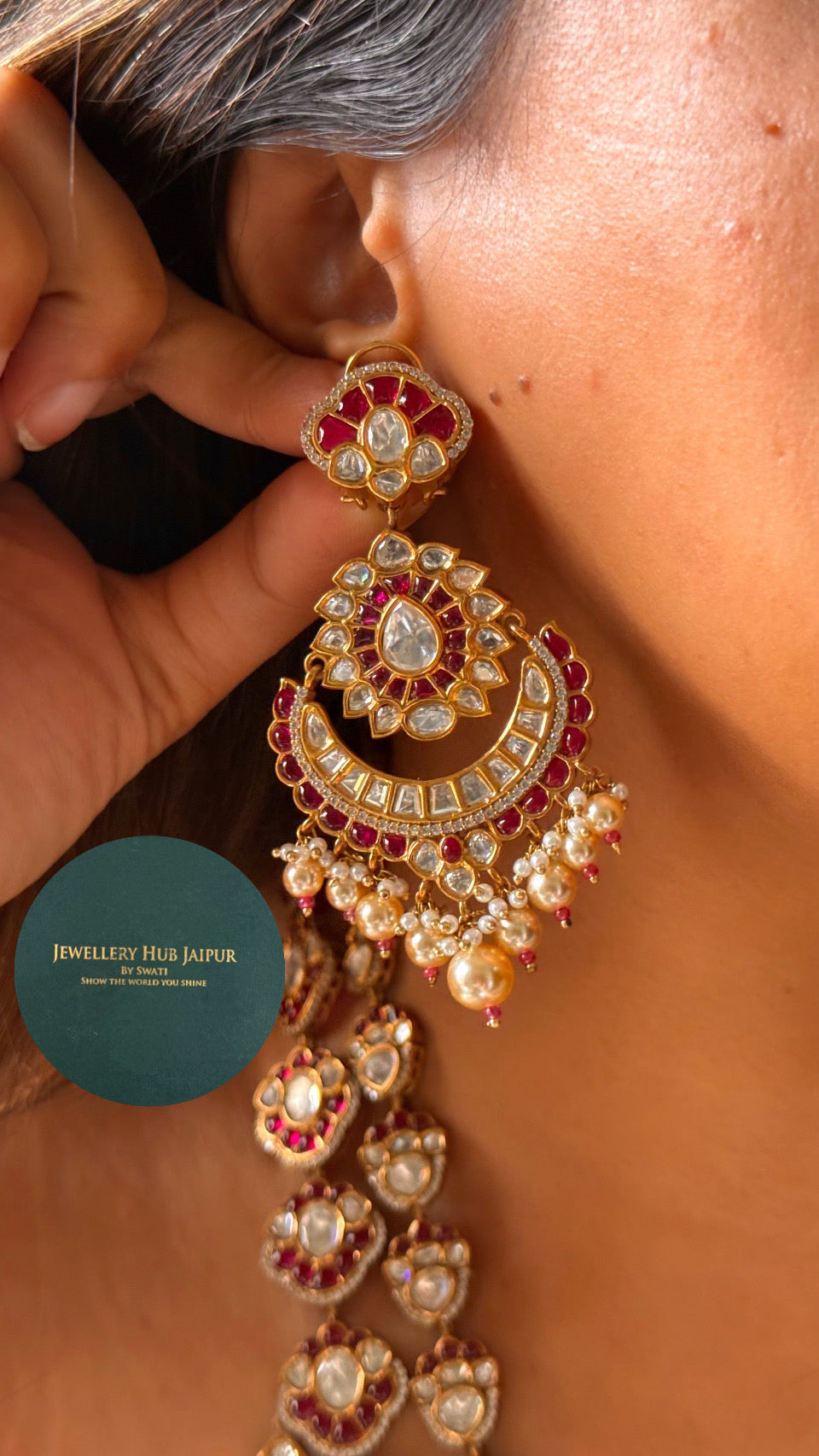 Heritage ruby Maharani haar