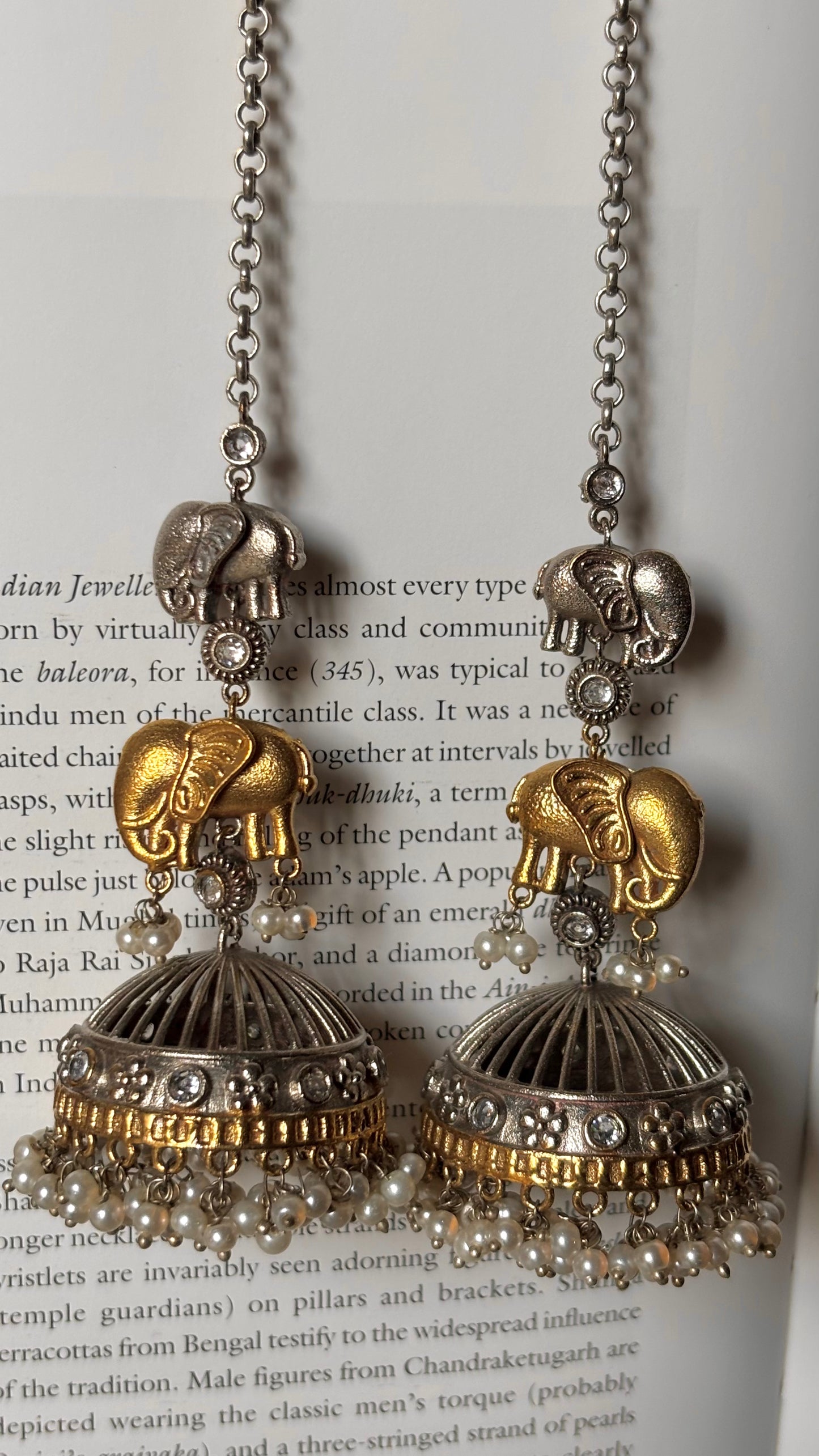 Gajj jhumki tribal Earrings