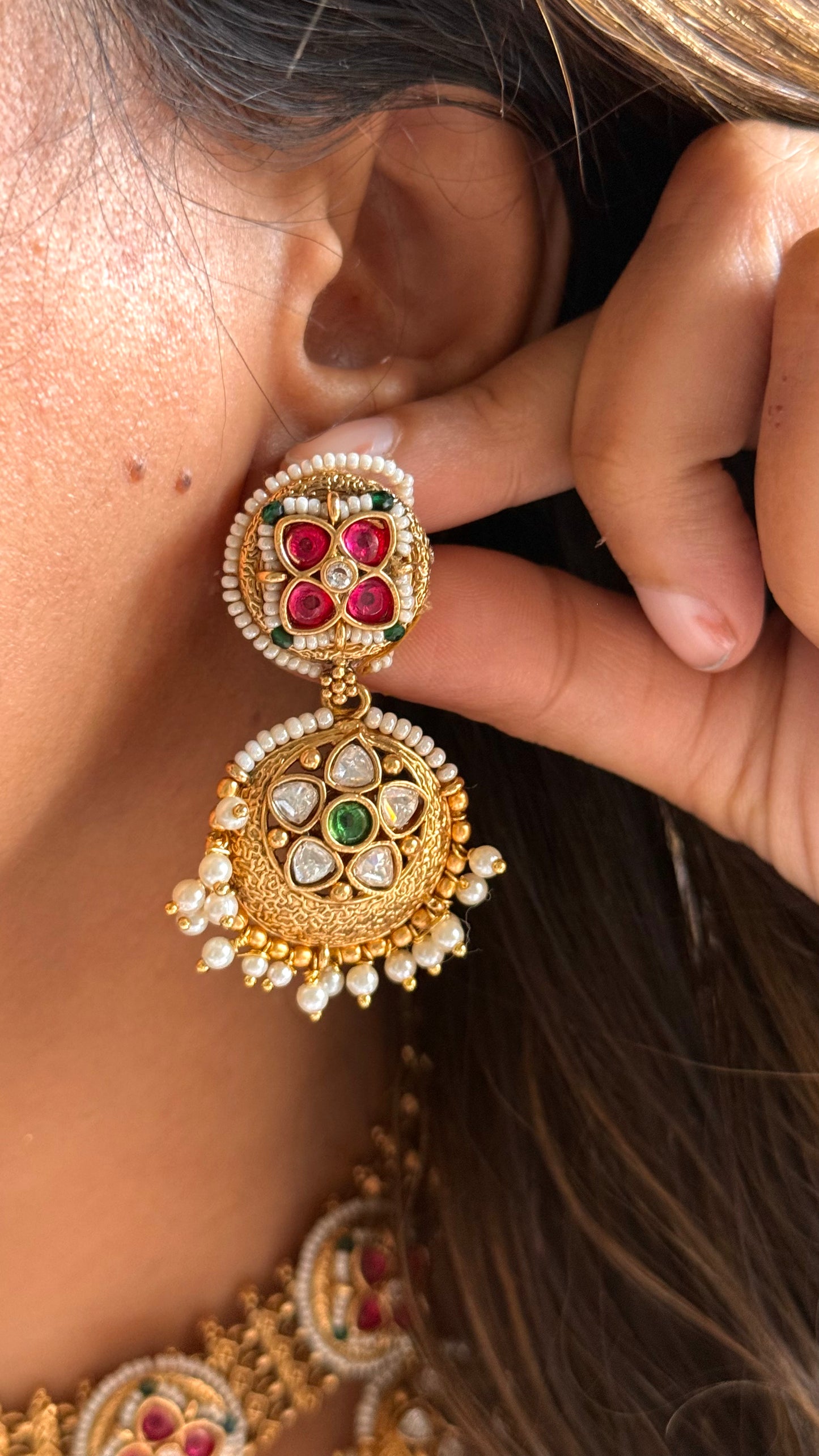 Rajwada Pachi necklace
