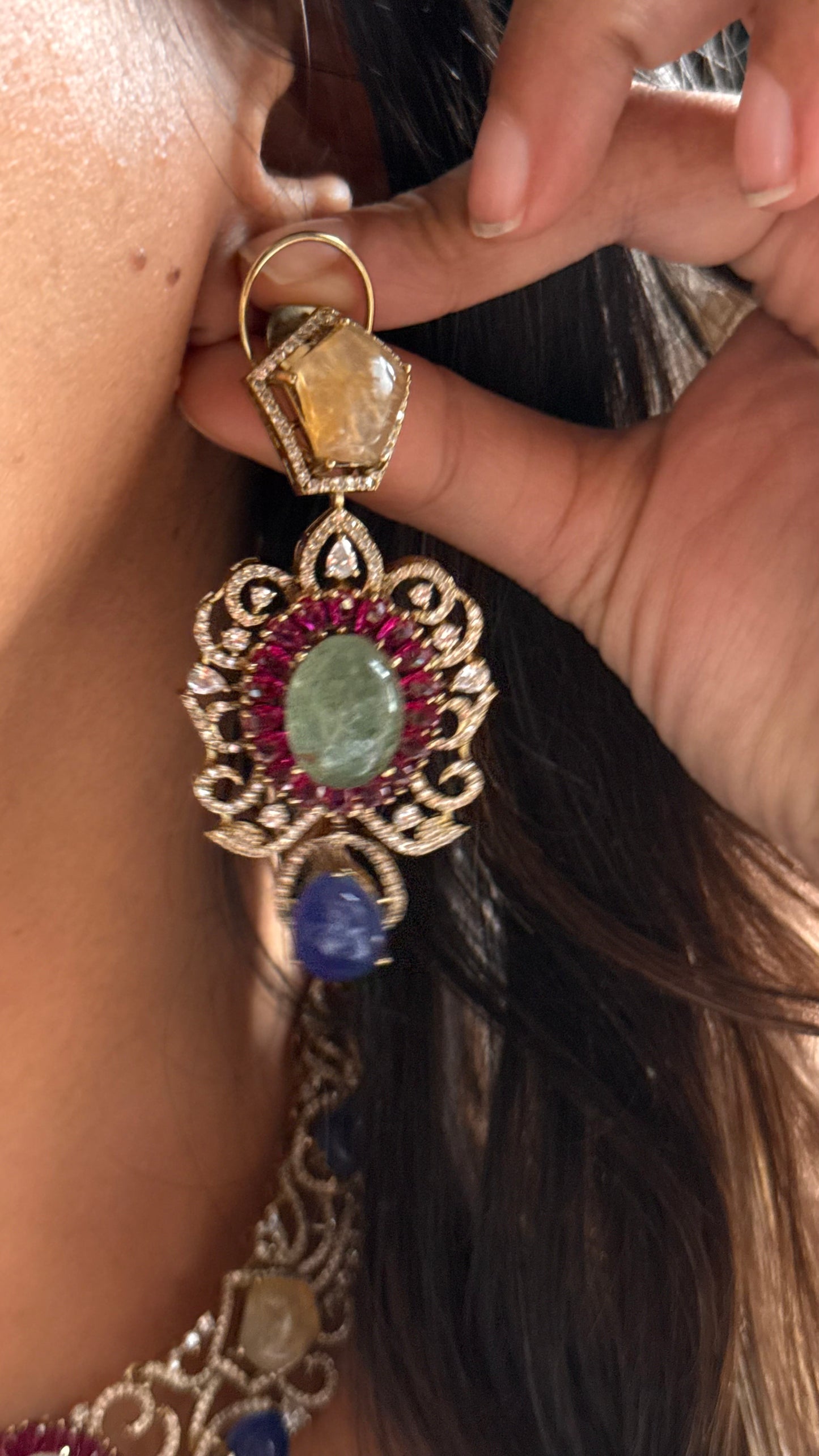 Sabyasachi inspired designer collar necklace