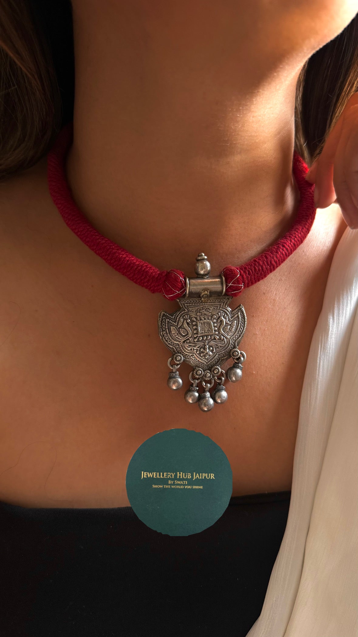 Vintage Gehriya Tribal Ghungroo Necklace