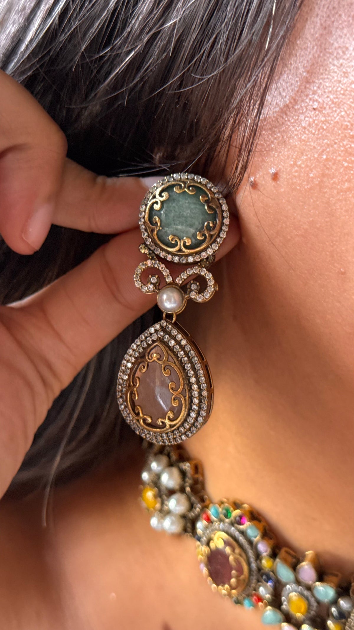 Sabhyasachi inspired statement choker