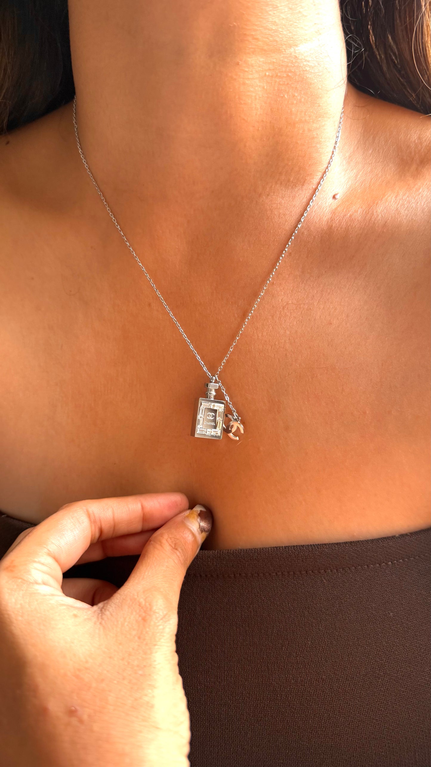 Inspired by channel necklace