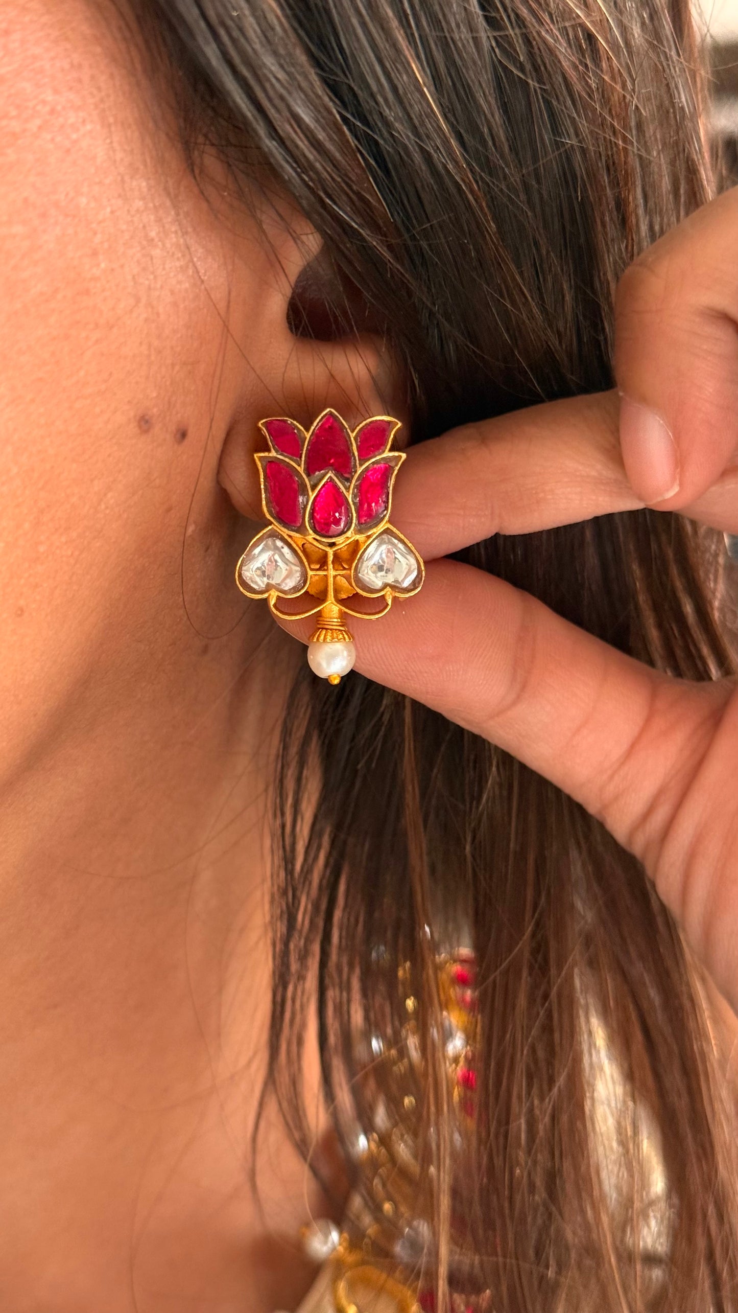 inverted lotus kemp jewellery