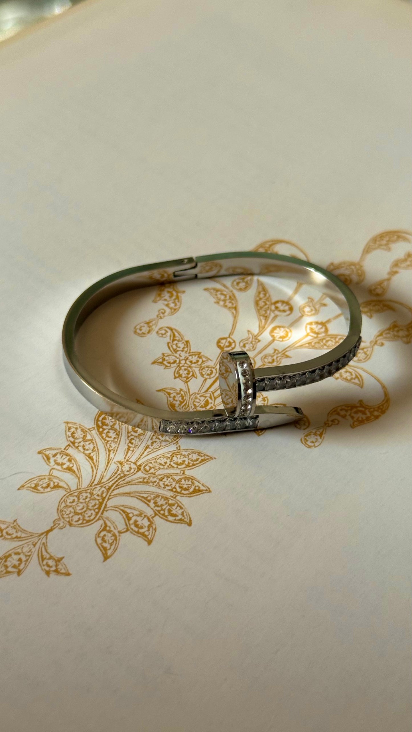 Diamond designer cocktail bracelet