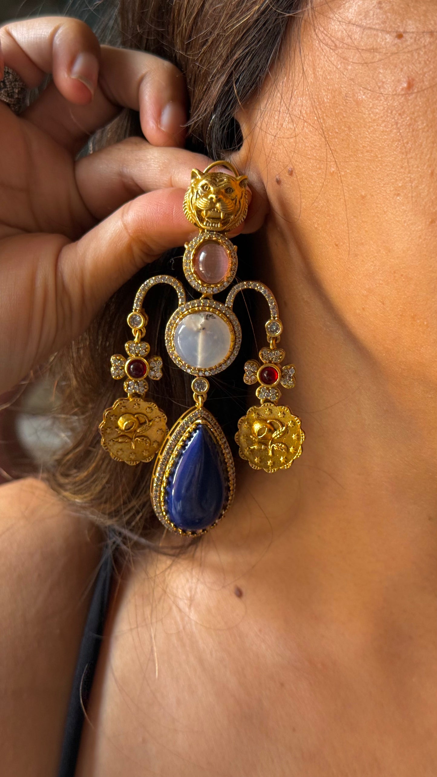 Sabyasachi inspired cocktail necklace