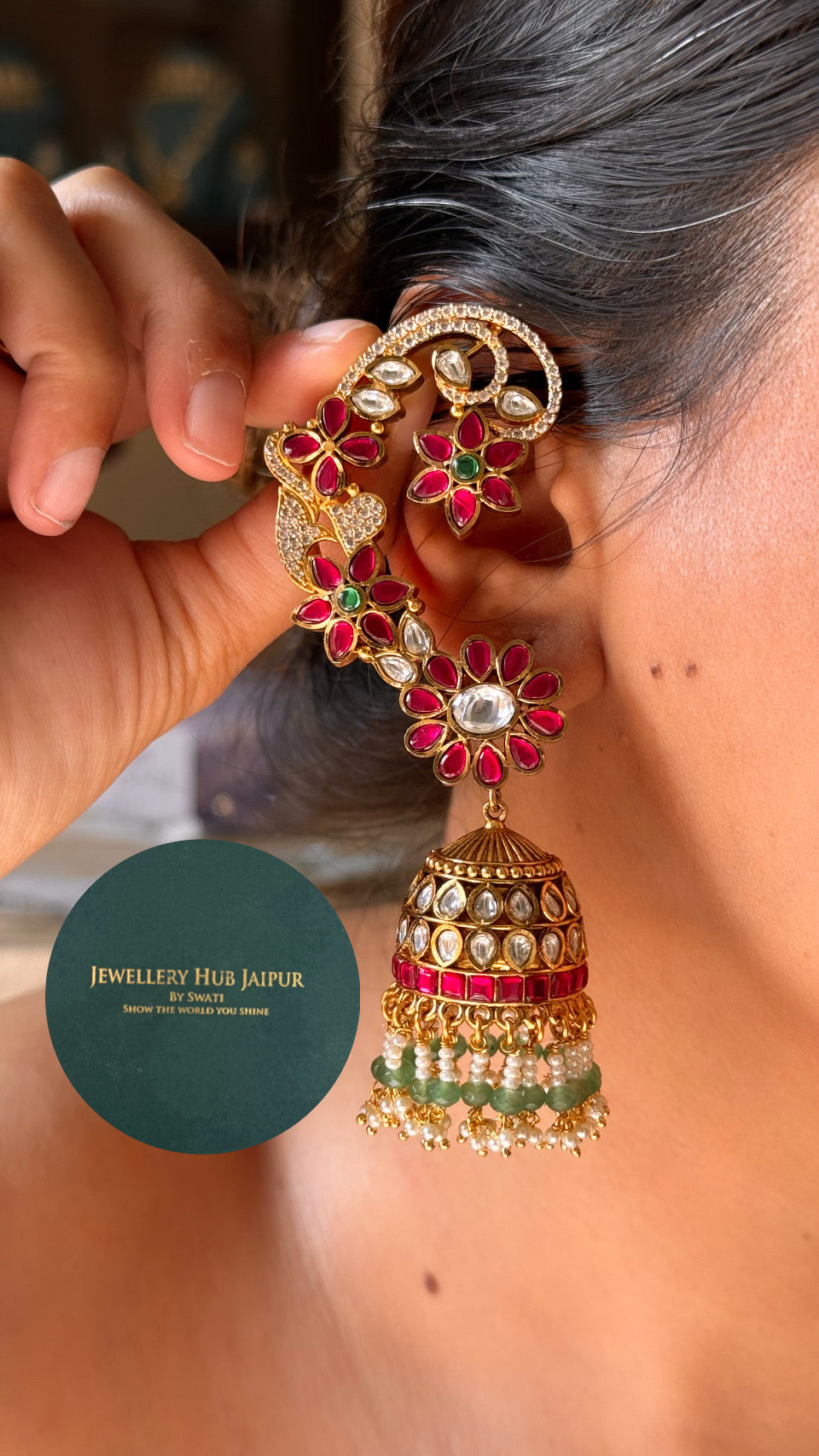 Heritage jhumki kemp