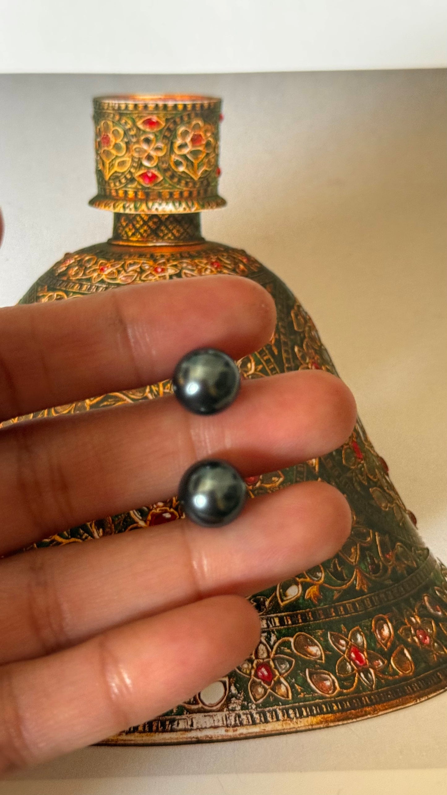 Granite pearl Studs