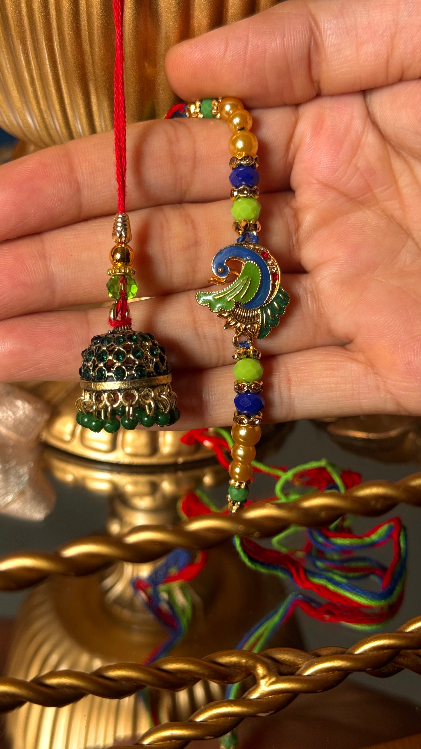 Couple rakhi combo