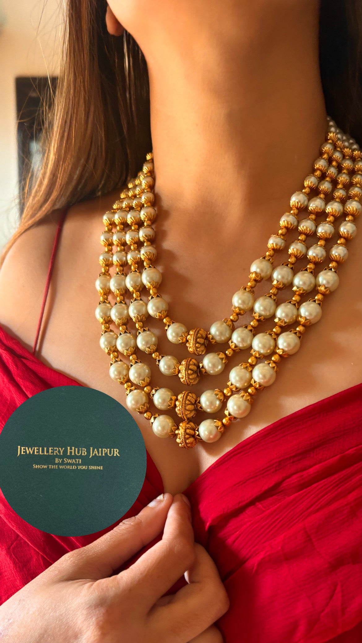 Heritage pearl necklace