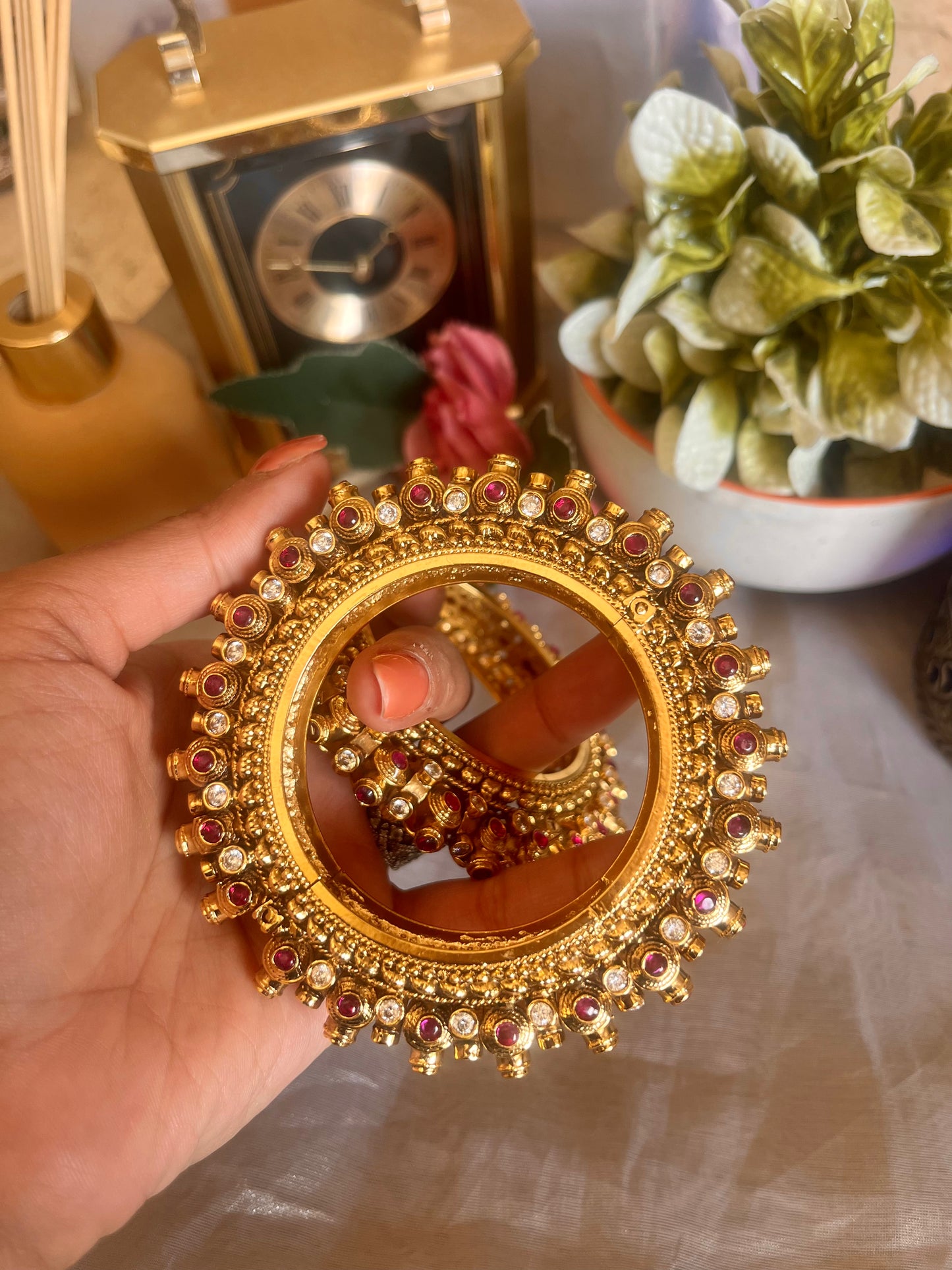 Rajwada ruby heritage bangles