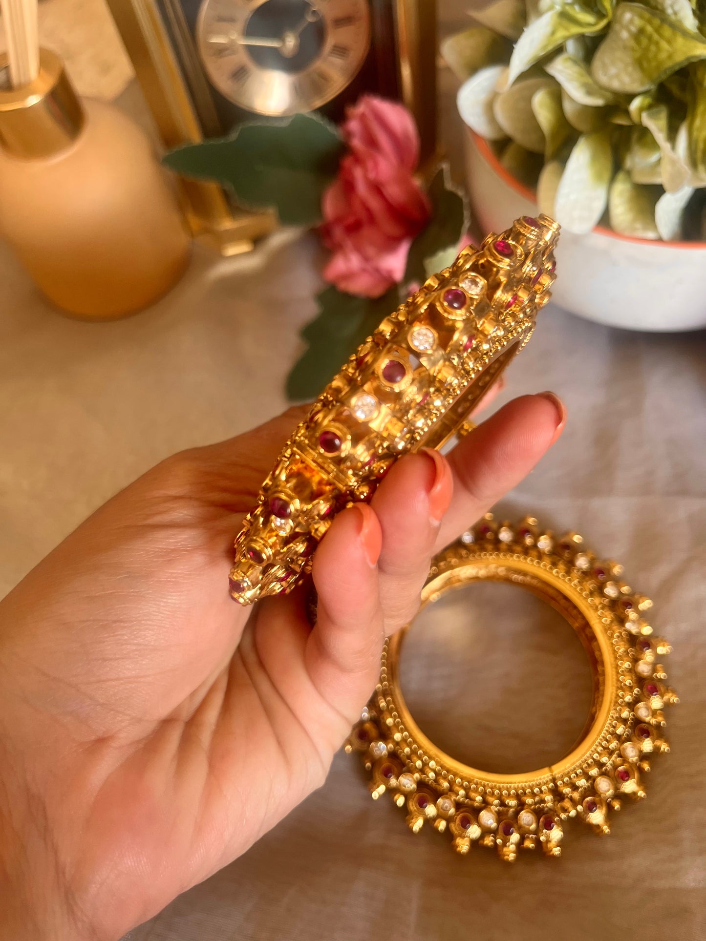 Rajwada ruby heritage bangles
