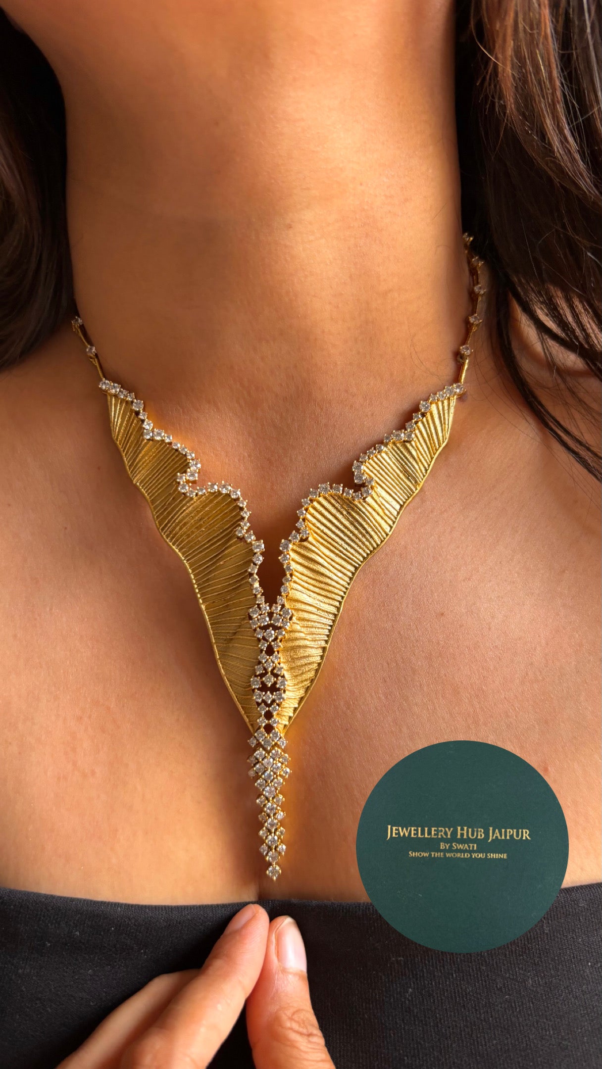 Swarn noor nakshi cocktail Necklace