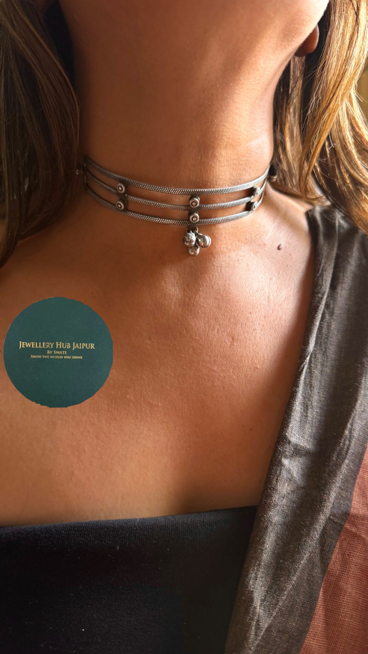 Minimalist Bhil Tribal Choker