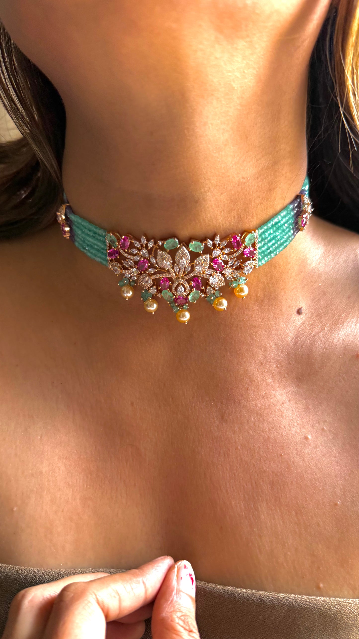 Maintenance of fire, Saurav necklace ￼