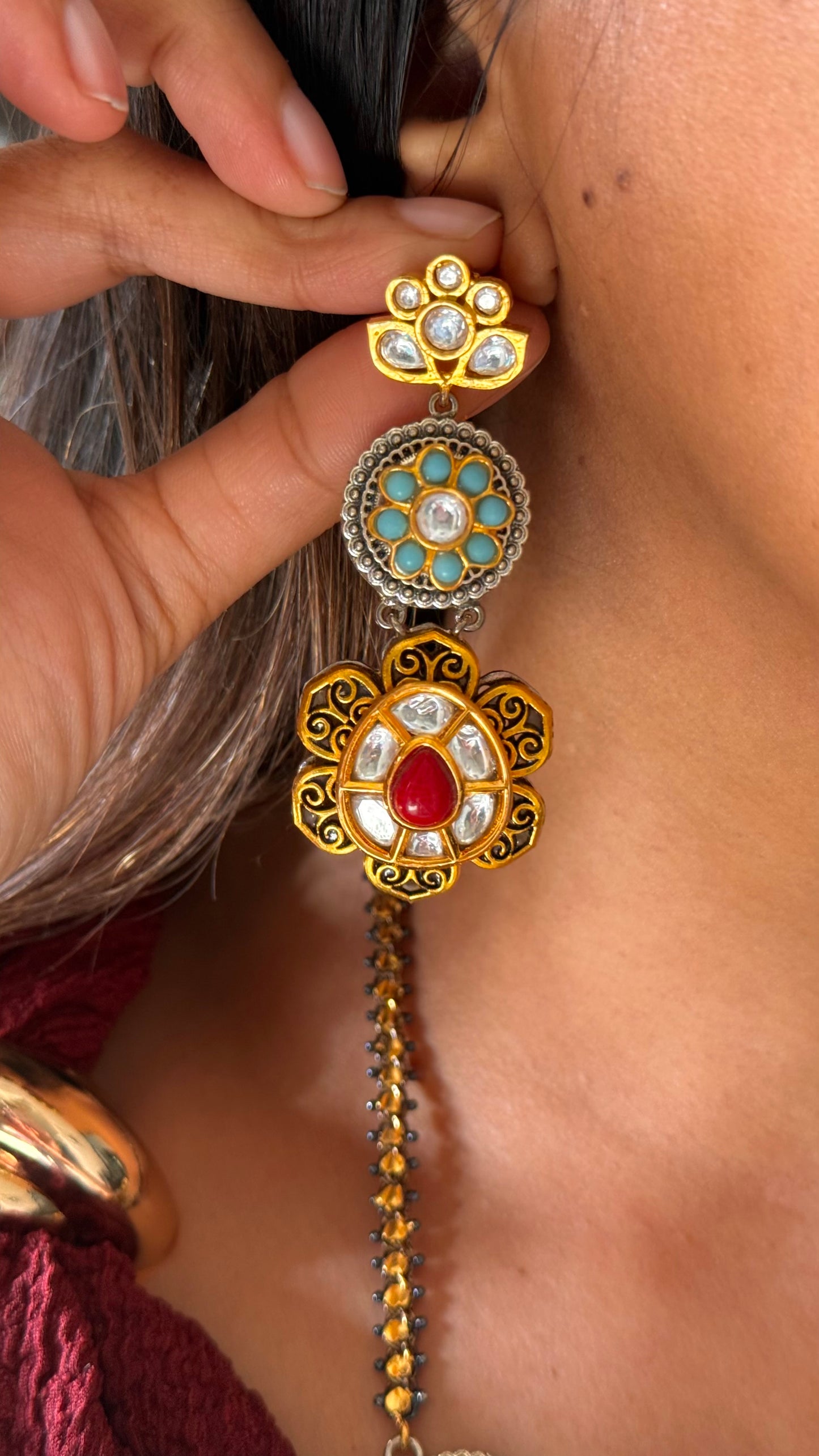 Sabhysachi inspired designer necklace