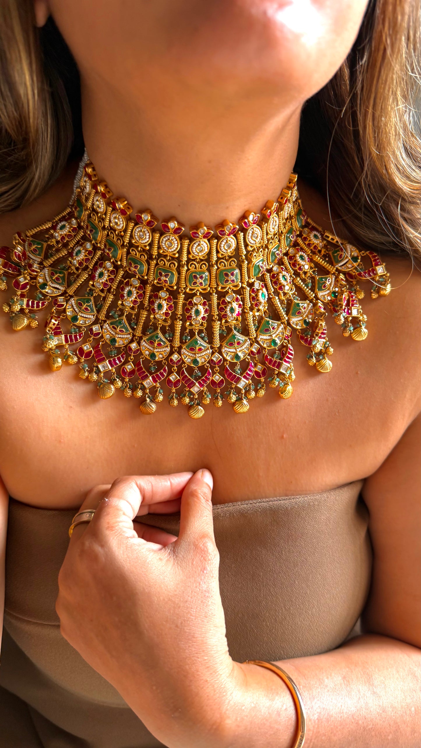Paachi Designer Heritage Bridal Choker