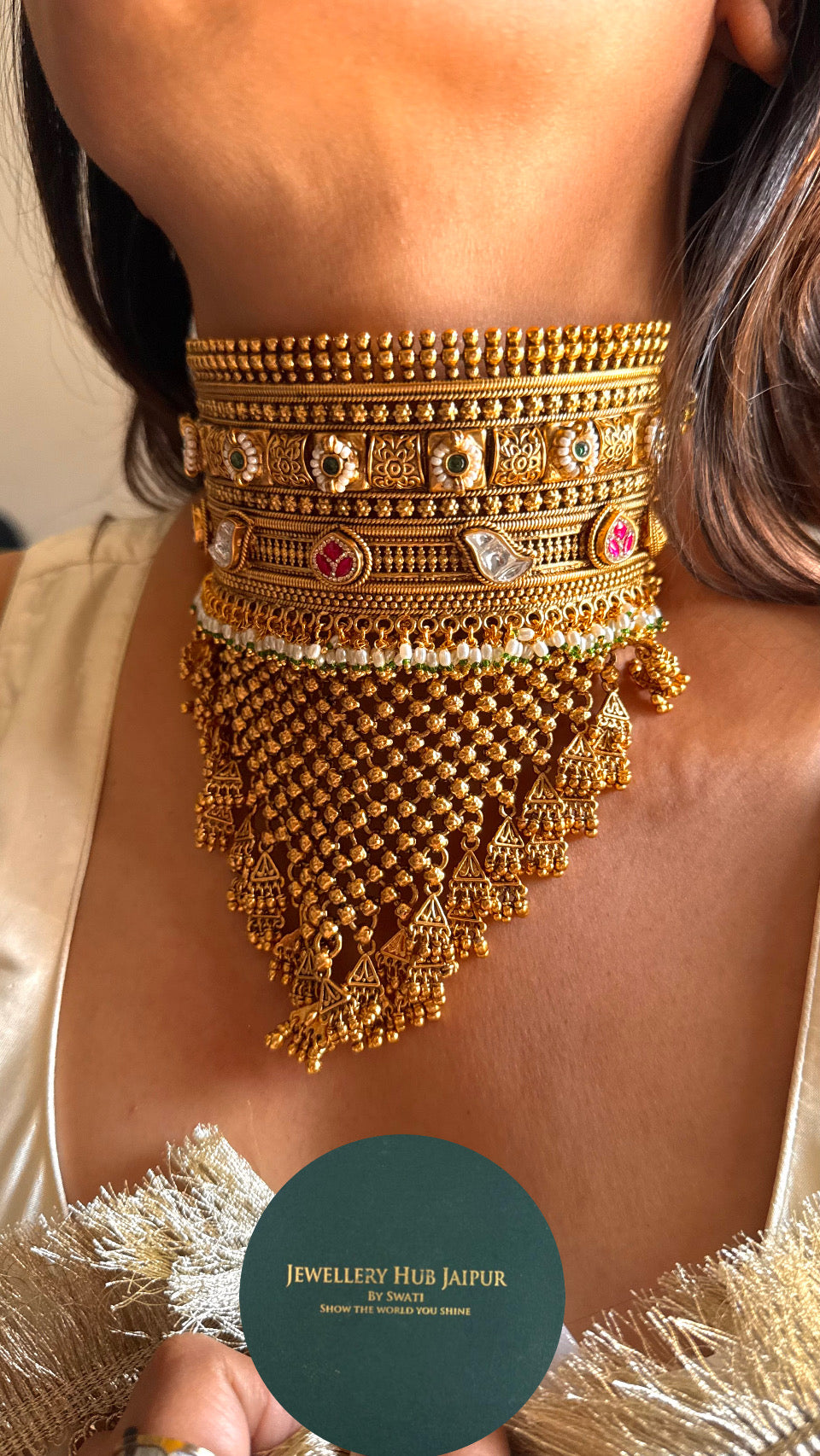 Paachi emerald & rani rajwadi Aad