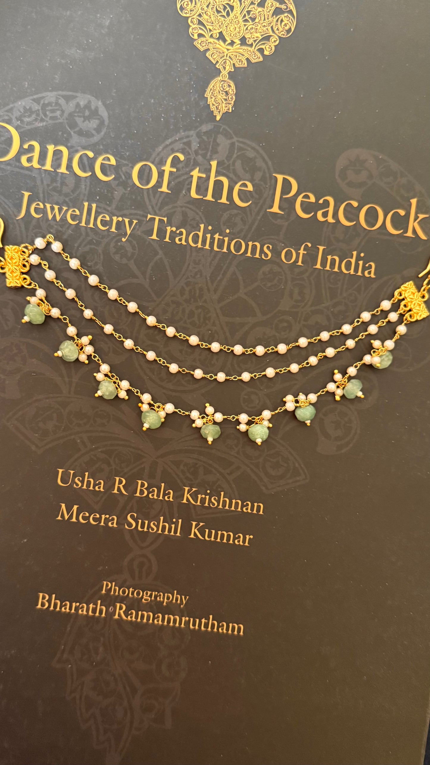 Three layer mint ear chain