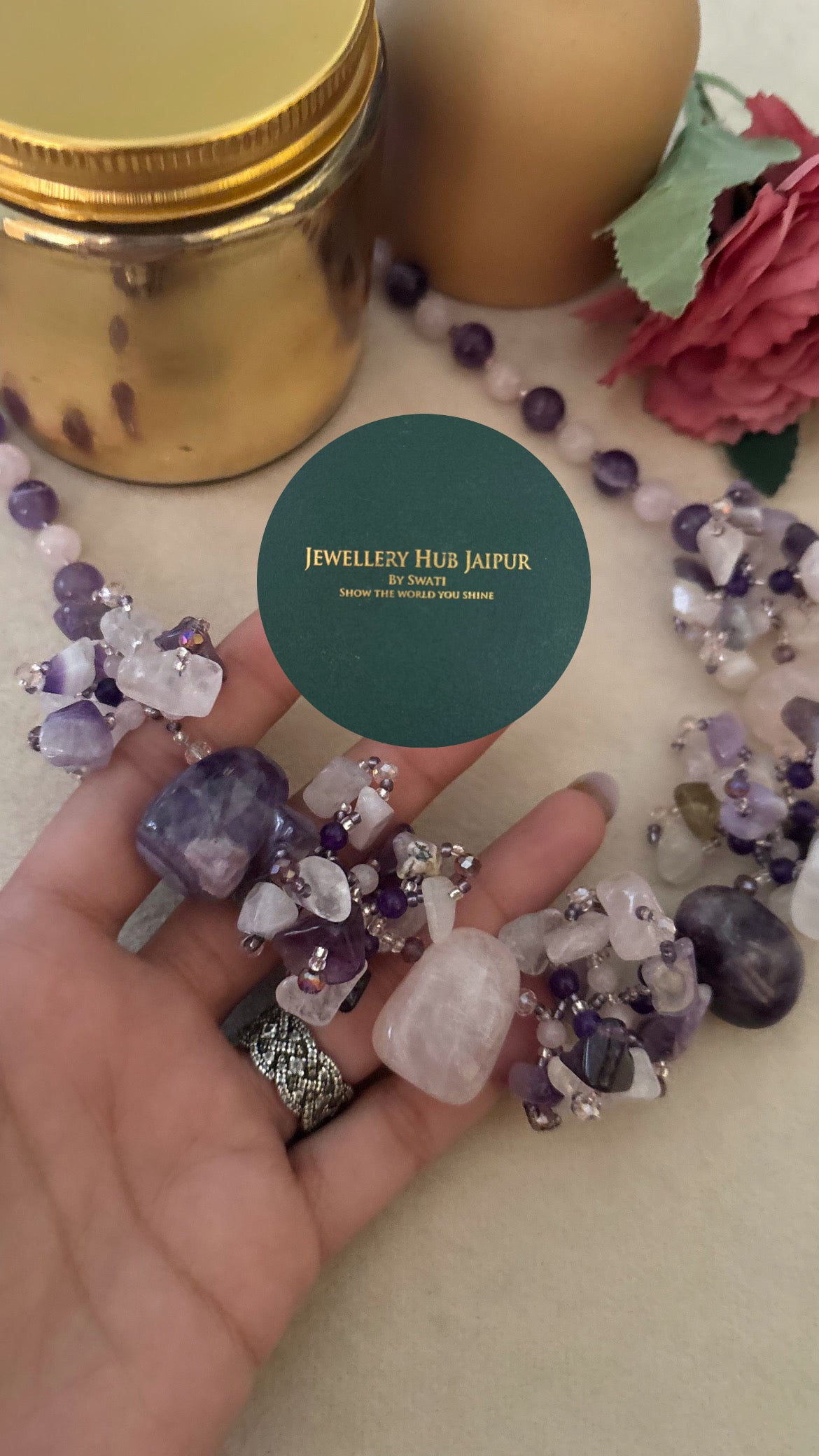 Tanzanite cocktail string