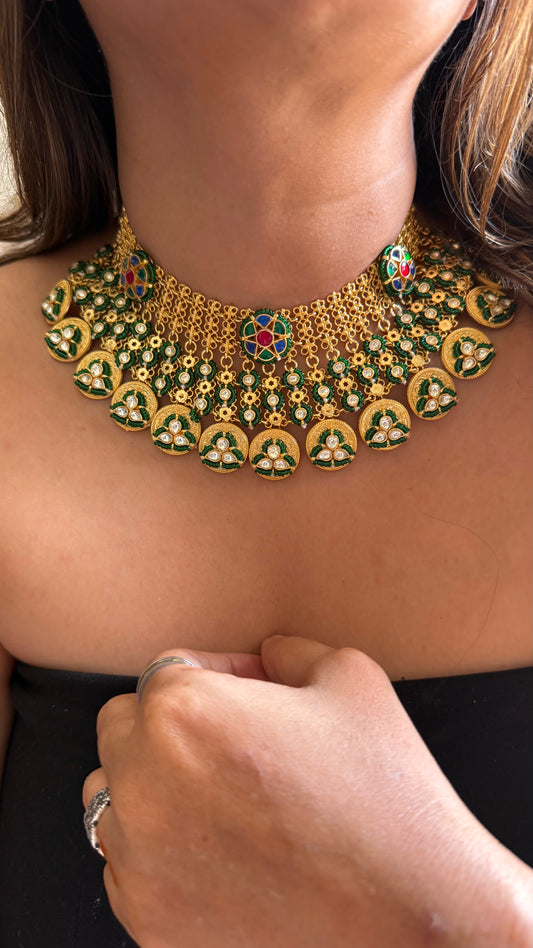 Heritage real Pachi Nakashi necklace