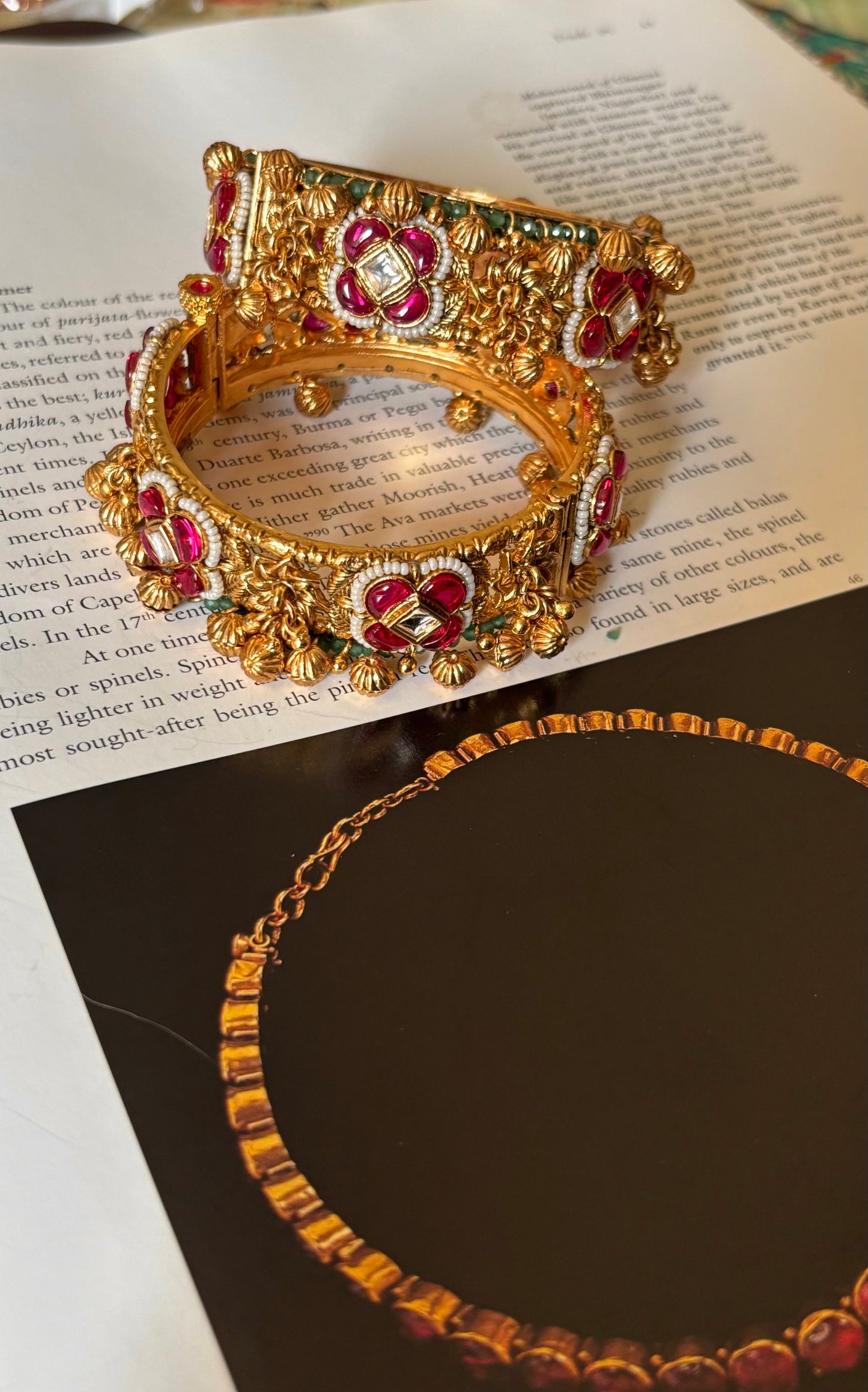 Rani pink royal rajwada bangles