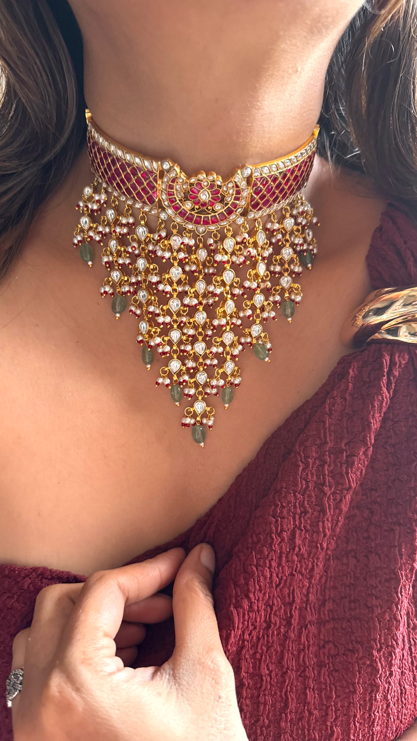 Paach Heritage Chandni Aad with waterfall design