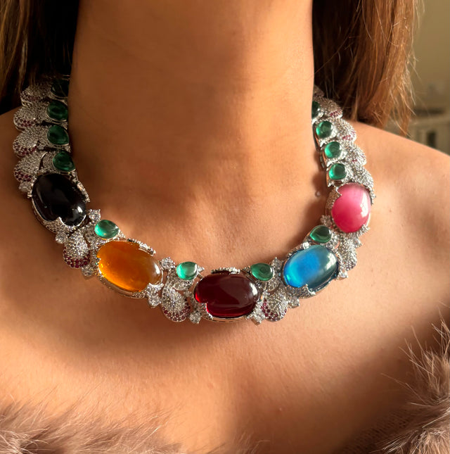 Bvlgari inspired cocktail necklace